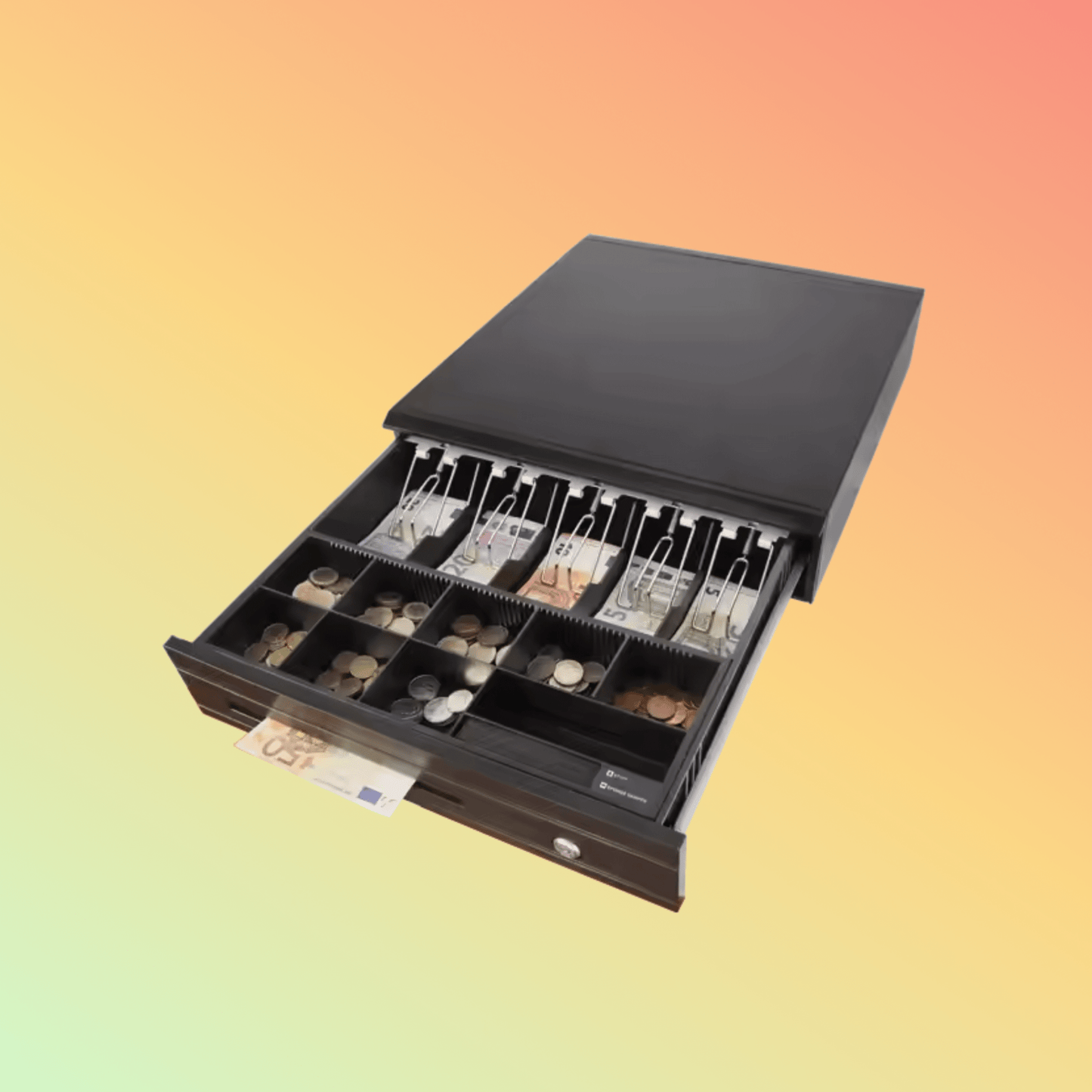 MAKEN CK - 420 Restaurant metal 12V or 24V 5 Bills 8 Coins cash drawer 420 for POS system - NEOTECH