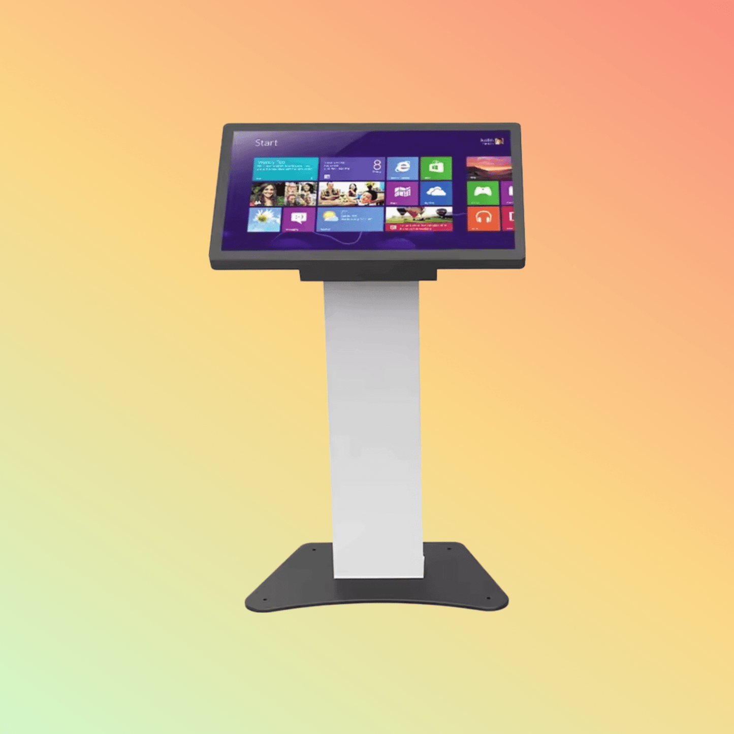 MAKEN Commercial Android floor standing 32 inch multimedia interactive information touch kiosk - NEOTECH