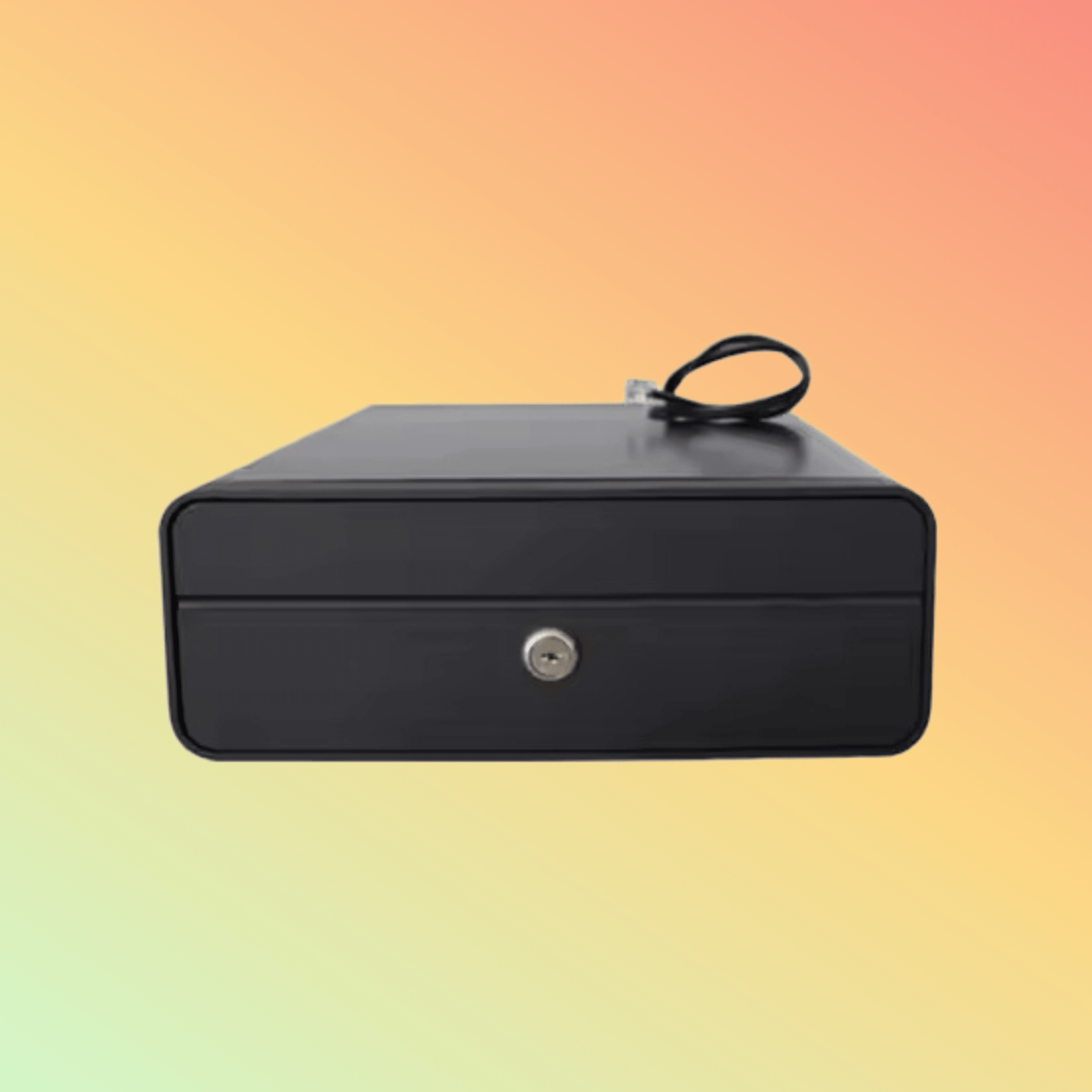 MAKEN CX - 240 Mini Cash Drawer Safe Pos 4 Bills 4 Coins Rj11 Cash Drawer With Plastic Cash Tray - NEOTECH