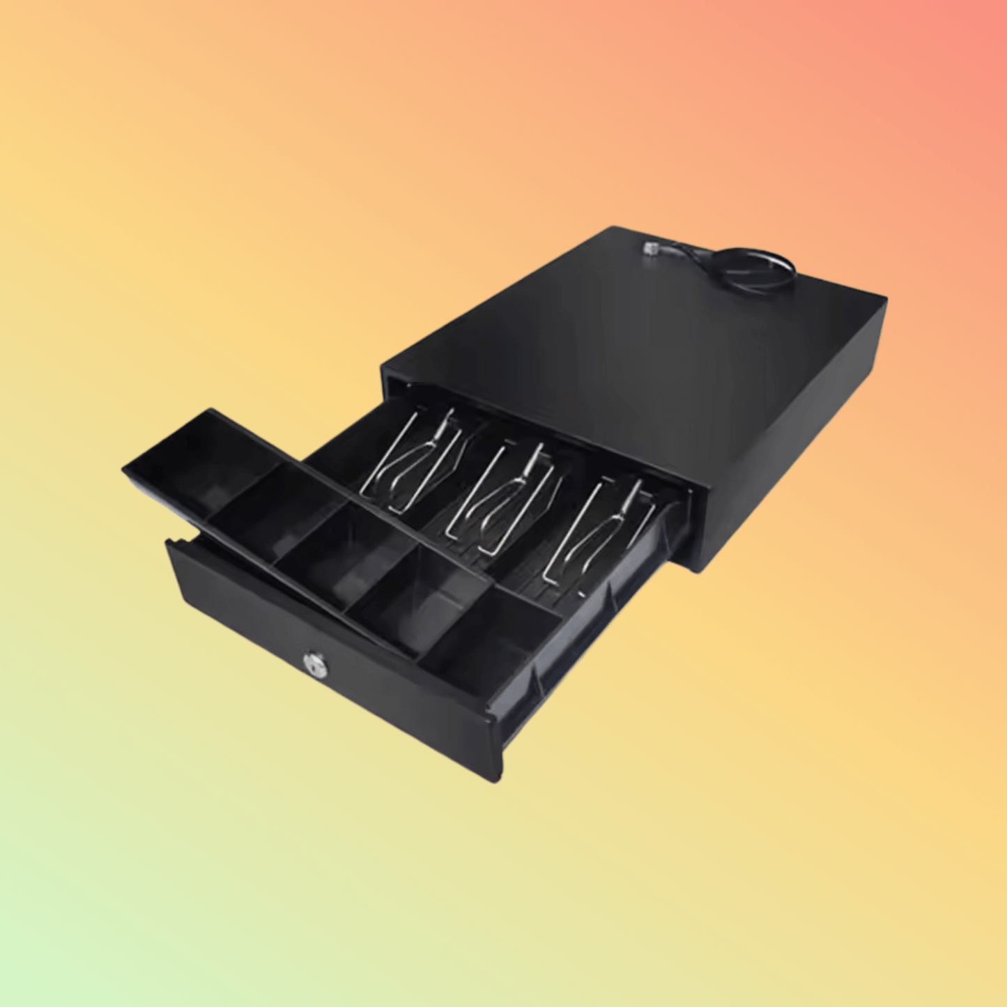 MAKEN Electronic Lockable Safe 3 Bills 4 Coins Cash Register Mini POS Cash Drawer For POS Terminal - NEOTECH