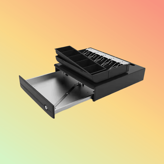 MAKEN Maken Metal RJ11 Cash Register Adjustable 4/5 Bills 5/8 Coins Cash Drawer Pos 410 - NEOTECH