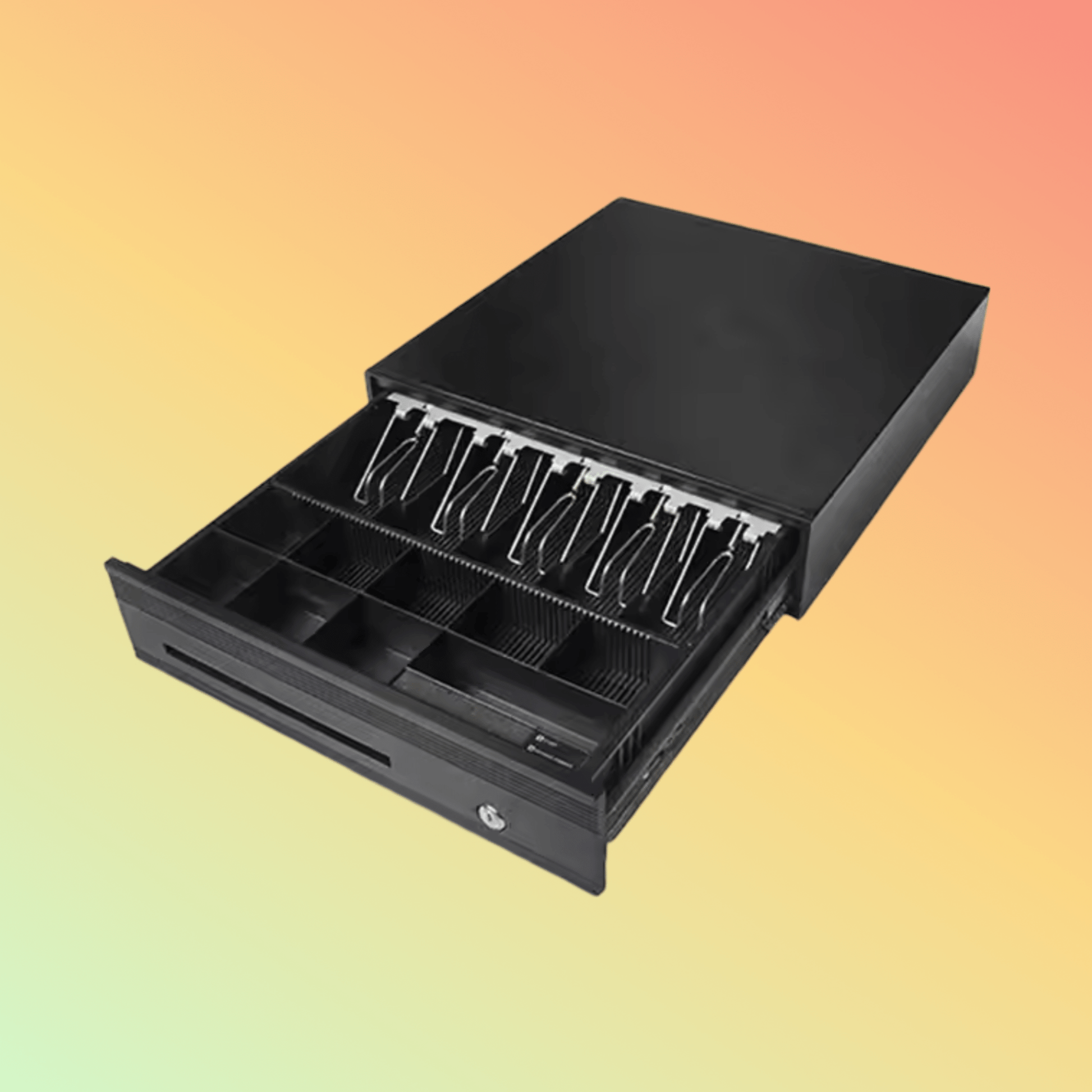 MAKEN Manufacturer Factory POS Adjustable Coin Tray Electrical Safe SK - 425 Small Cash Drawer - NEOTECH