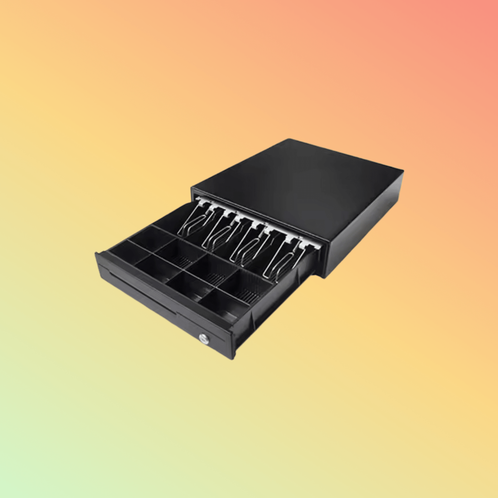MAKEN Manufacturer lock safe ek - 330 small pos RJ11 4 bill 8coins metal cash drawer for restaurant - NEOTECH