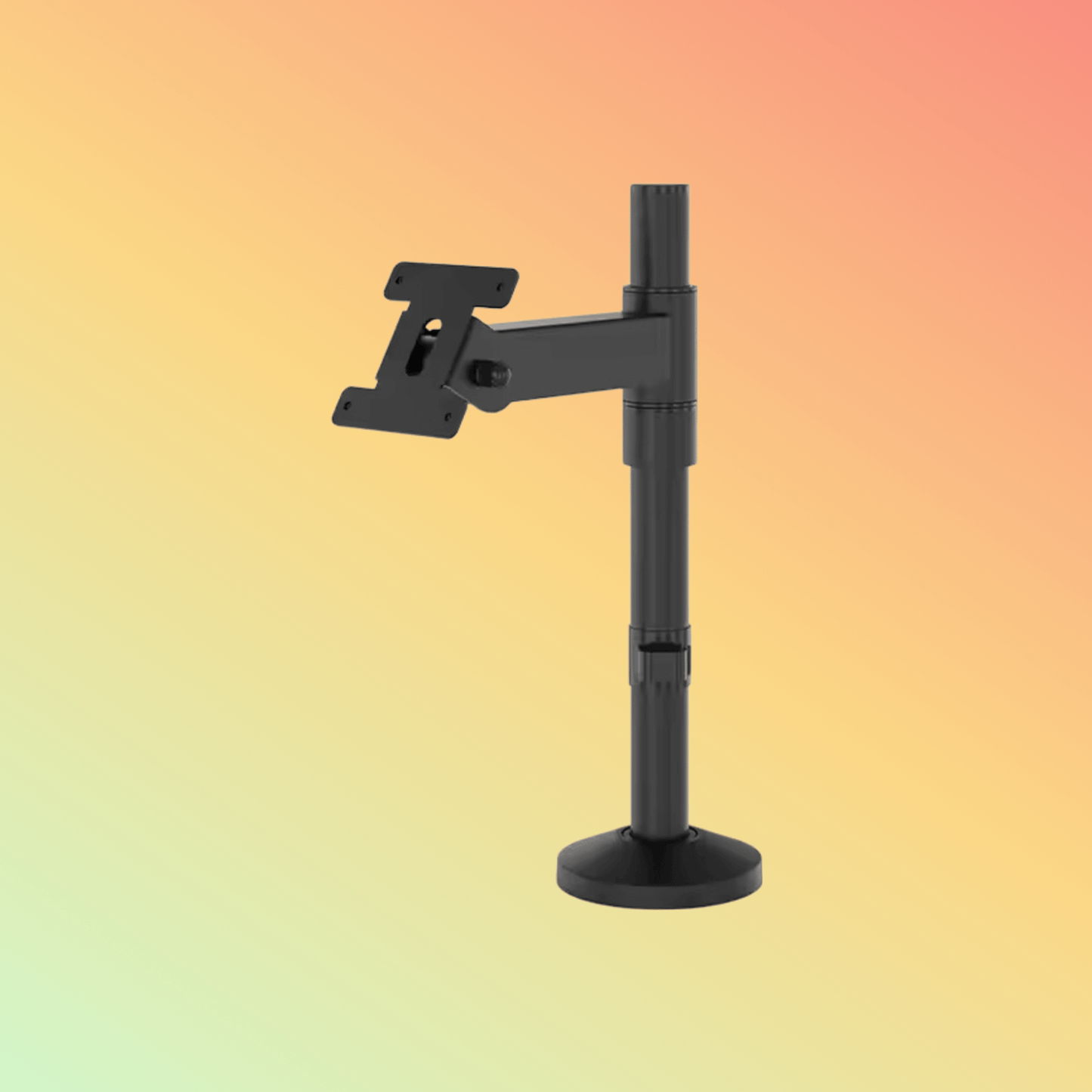 MAKEN Metal lockable kiosk enclosure bracket pole tablet stand for ipad 9.7 10.2 - NEOTECH