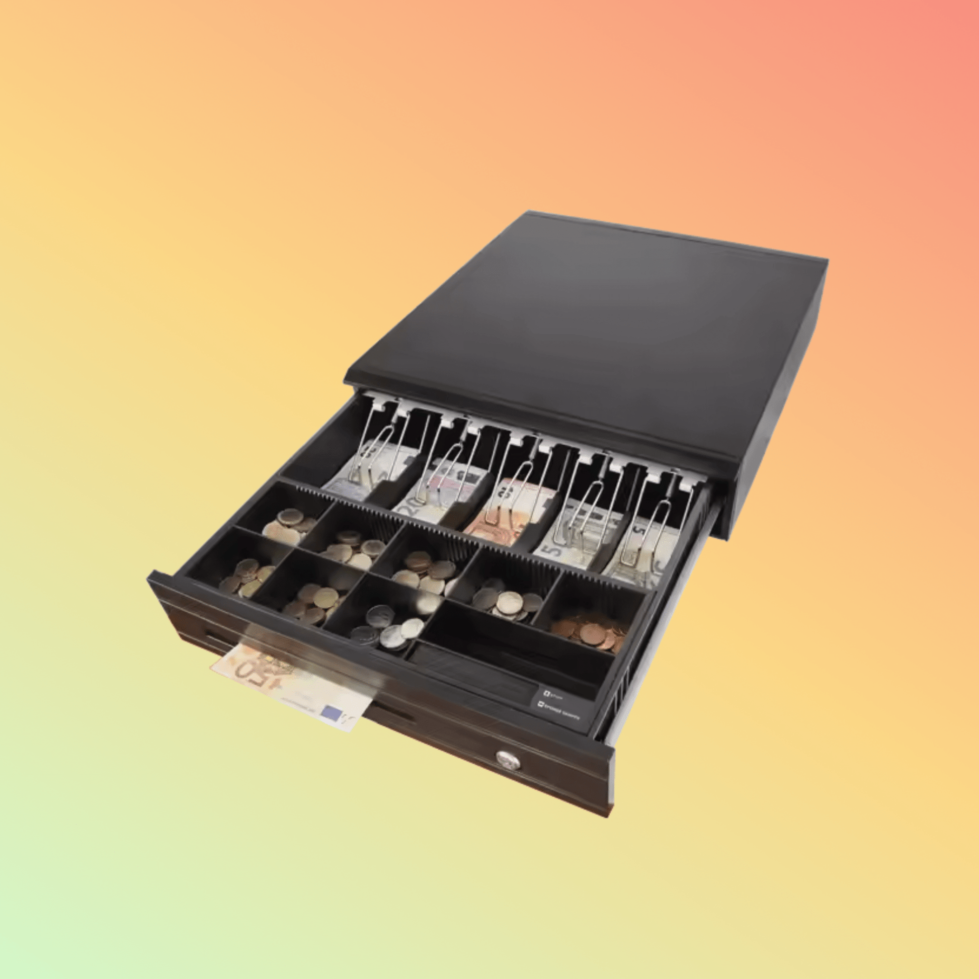 MAKEN MK - 350 4 Bills 8 Coin Tray Removable Money Collecting Box Metal Small Cash drawer For Pos - NEOTECH