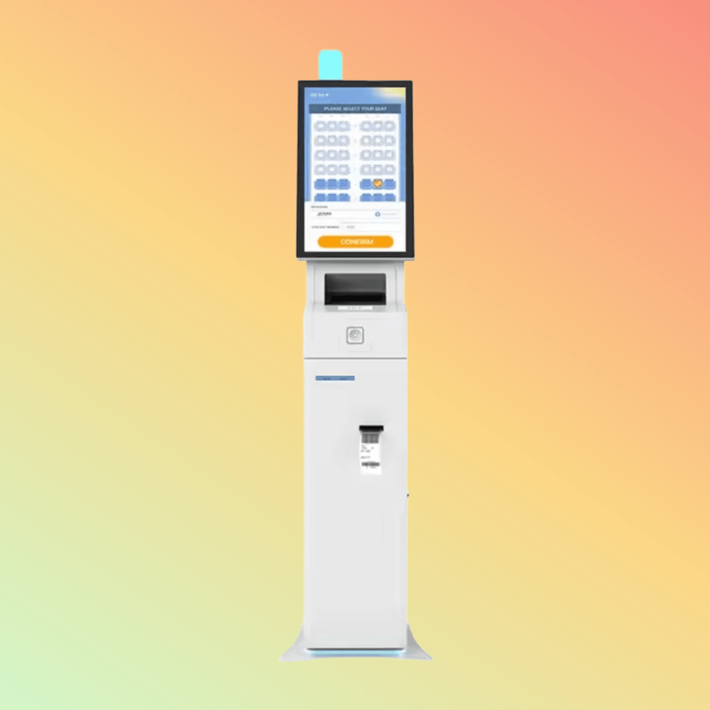 MAKEN Payment kiosk equipment 27 inch fast food ordering touch screen self service kiosk machine - NEOTECH