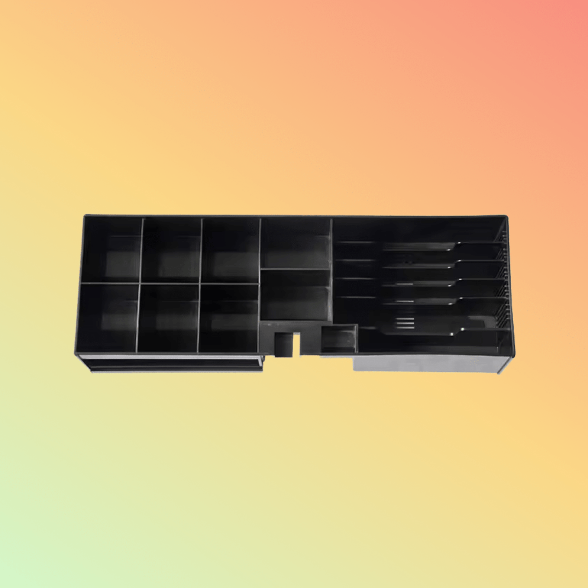 MAKEN Plastic 6 bill 8 coin tray register cash drawer insert tray for ft - 460 - NEOTECH