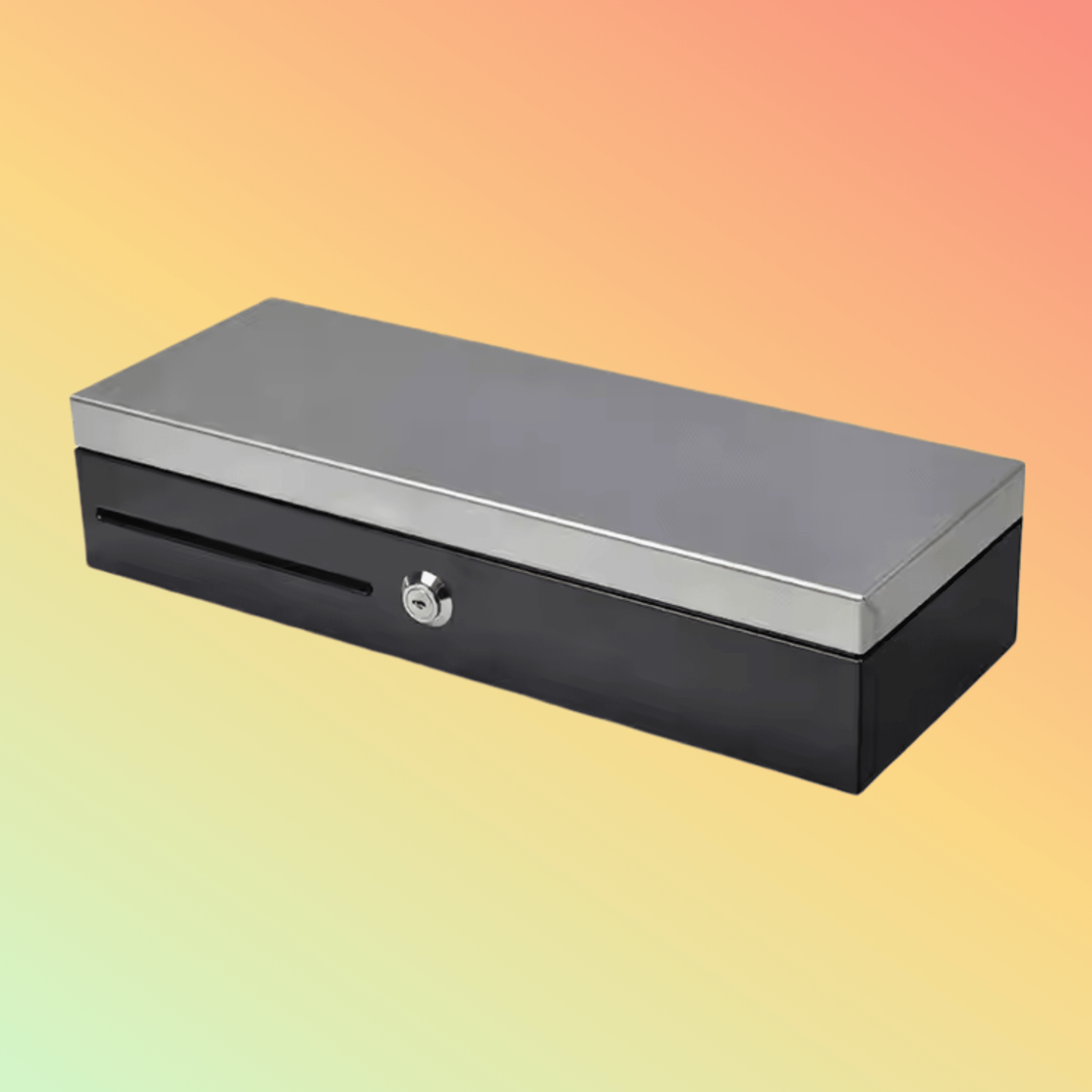 MAKEN Portable Money Box 6 bills/8 cions Flip Top Cash Drawer Electronic Cash Drawer - NEOTECH