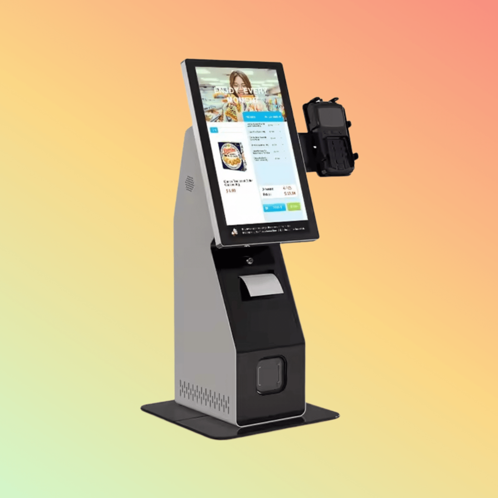 MAKEN Restaurants 15.6 Inch Touch Screen Kiosk Self Ordering Bill Payment Self Checkout Pos Terminal Machine - NEOTECH