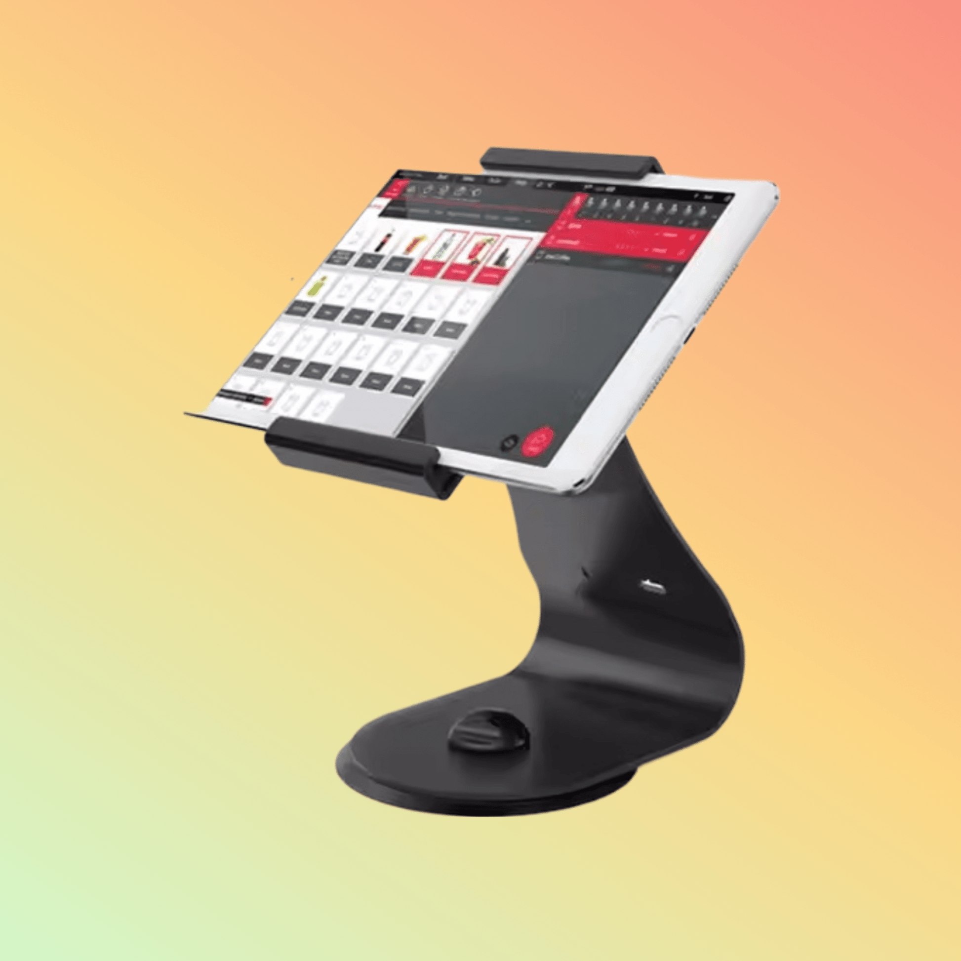 MAKEN SC - 1105 360 Degree Rotating Security Desktop Display Tablet Stand Adjustable Tablet Holder for Ipad - NEOTECH