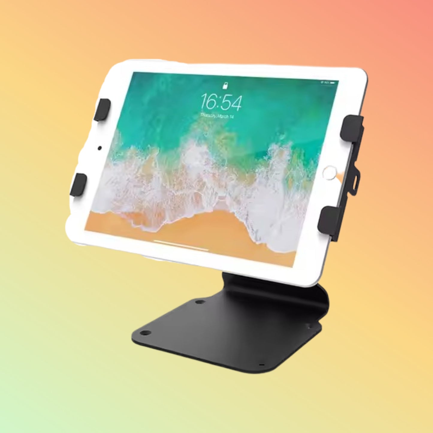 MAKEN SC - 1401 Adjustable Countertop Metal Security Tablet Display Universal Desktop Tablet Stand - NEOTECH