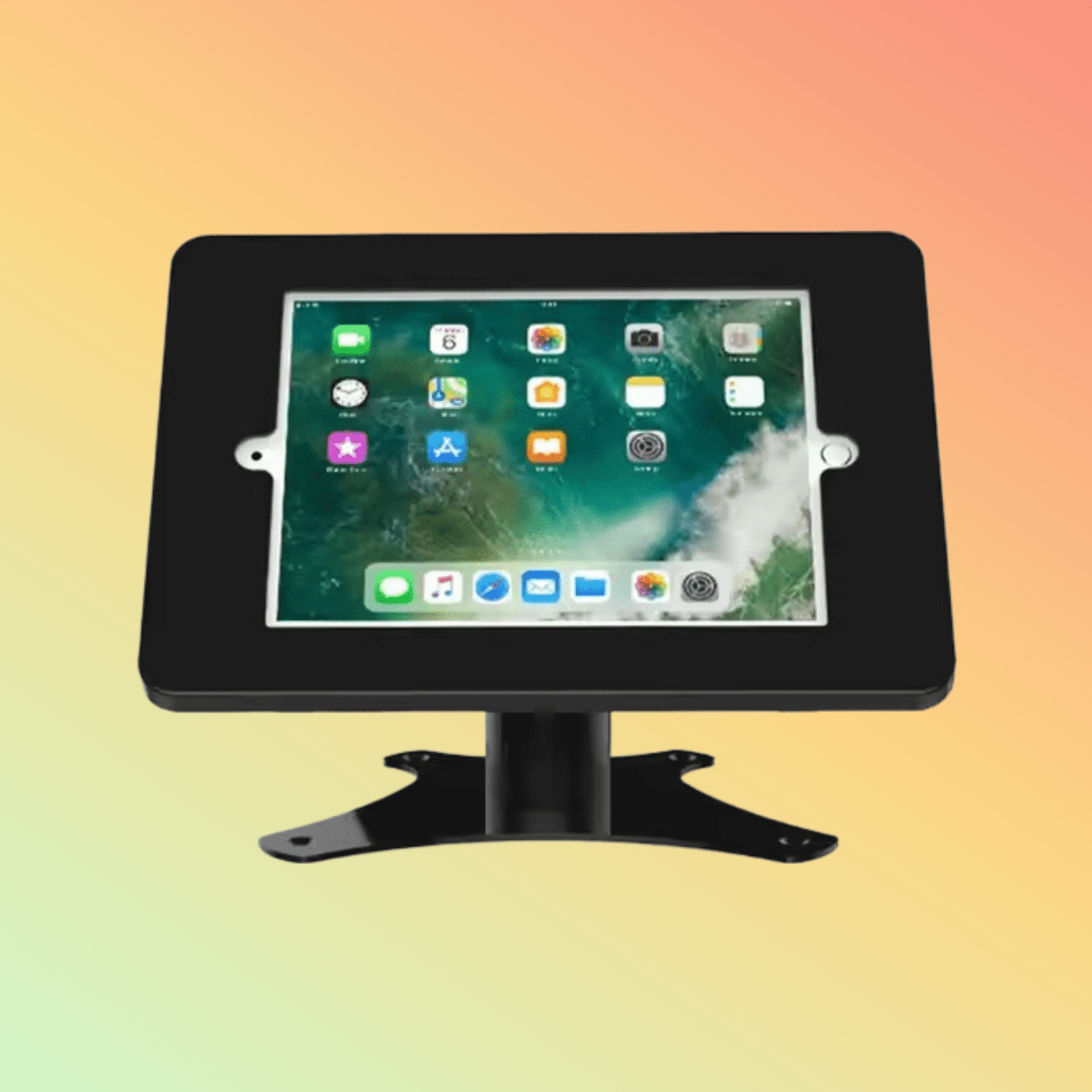 MAKEN Secure Countertop 360 Degree Rotation Swivel Tablet Pc Stand Display Tablet Stand For Ipad 10.2" - NEOTECH