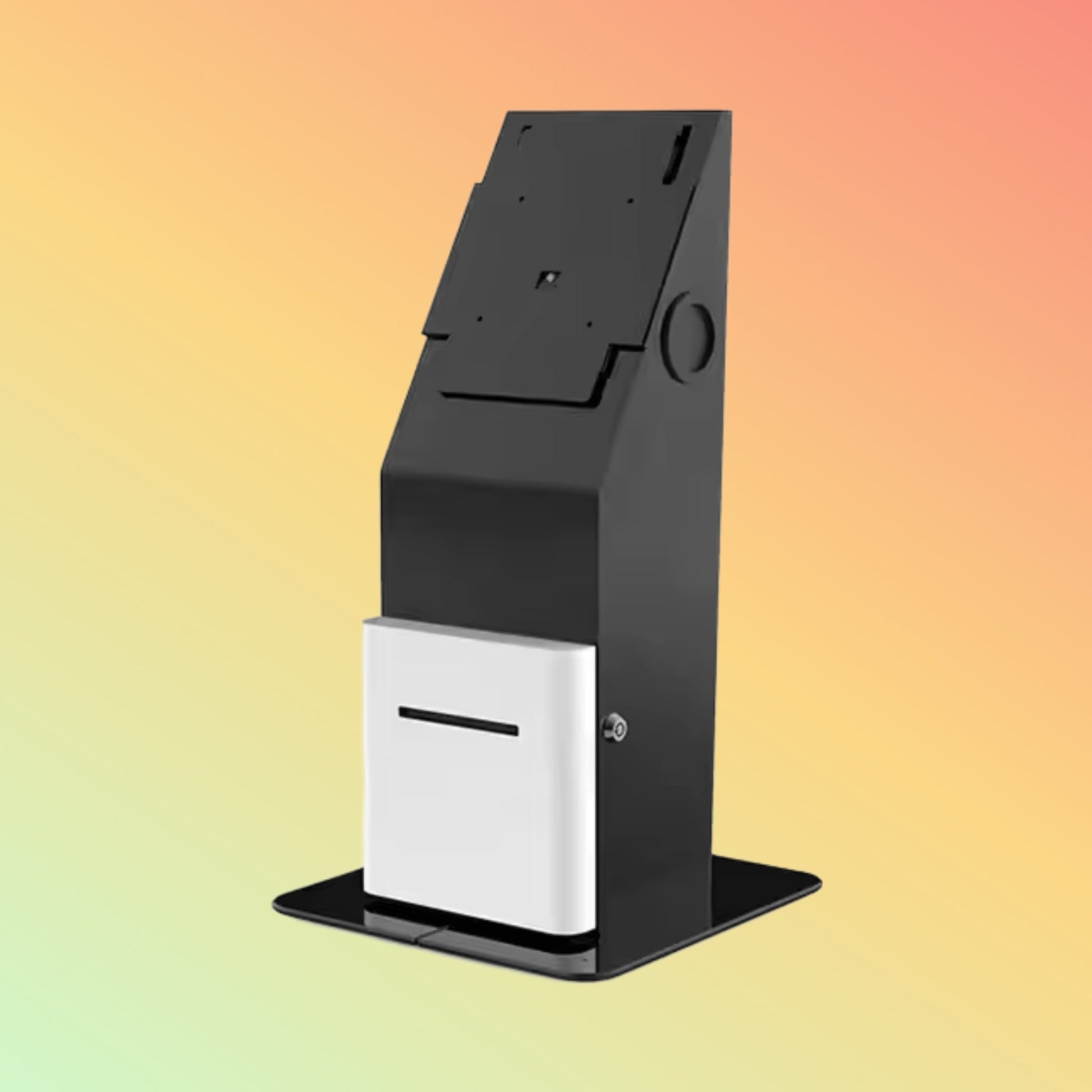 MAKEN Self Service Stand Metal Display Countertop Kiosk Stand For 21.5" Screen - NEOTECH