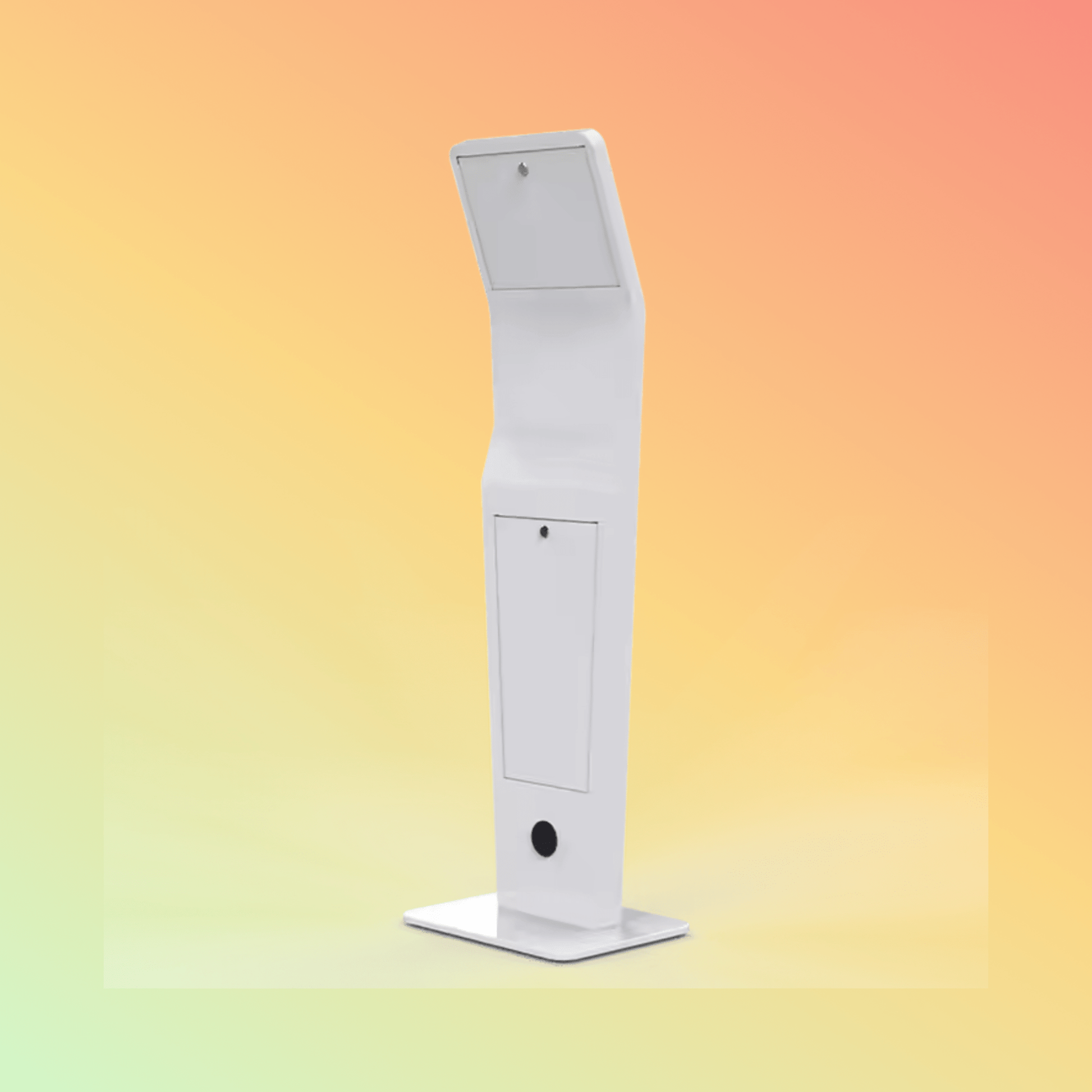 MAKEN SF - 1103 Floor Standing Anti Theft Information Display Floor Stand Kiosk Stand For Ipad - NEOTECH