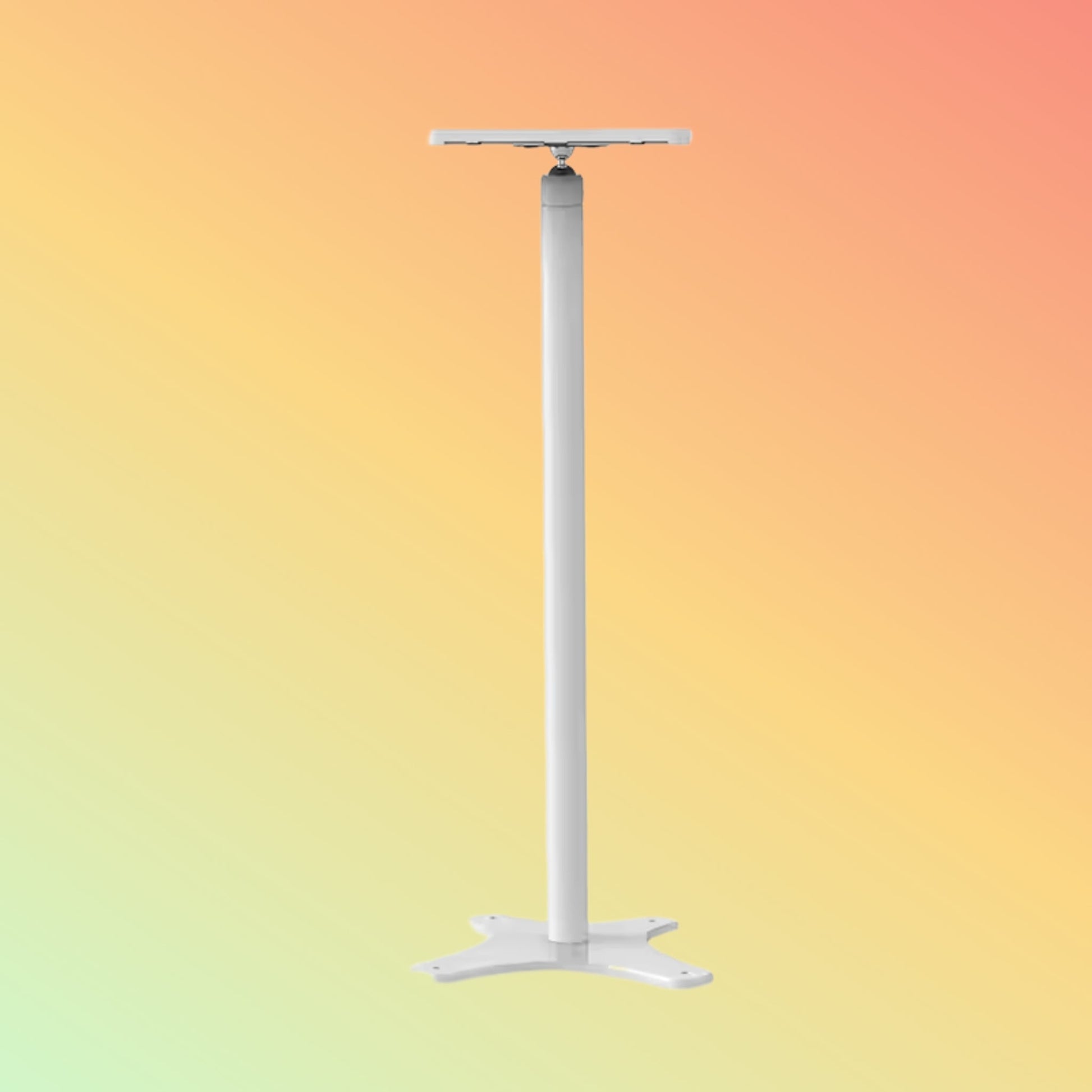 MAKEN SF - 1301 Key Locked Tablet Enclosure 360 Degree Rotation Floor Pole Display Stand Tablet Floor Stand For Ipad - NEOTECH