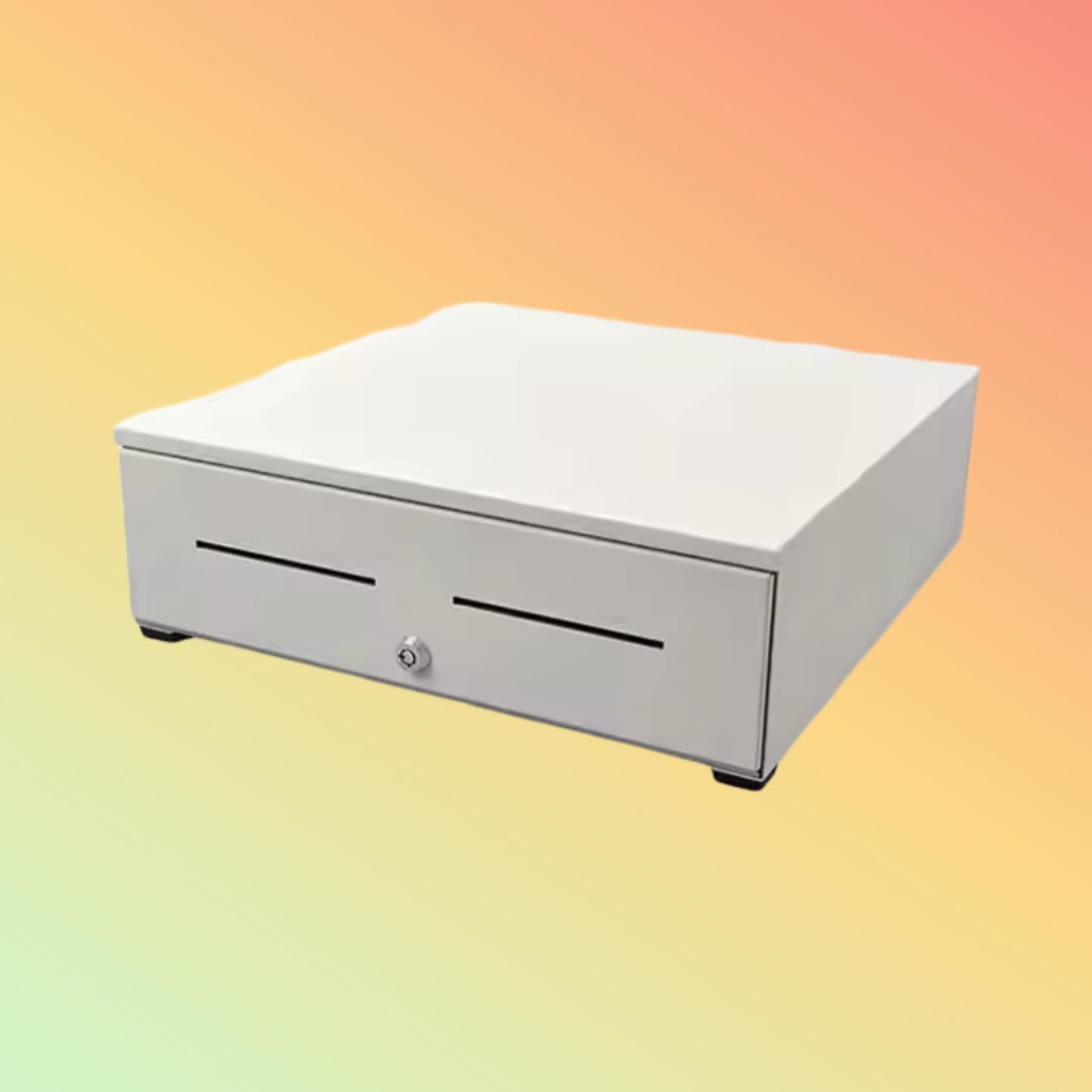 MAKEN SK - 415HA White Metal Retail POS System Cash Register Cash Drawer Box For Supermarket - NEOTECH