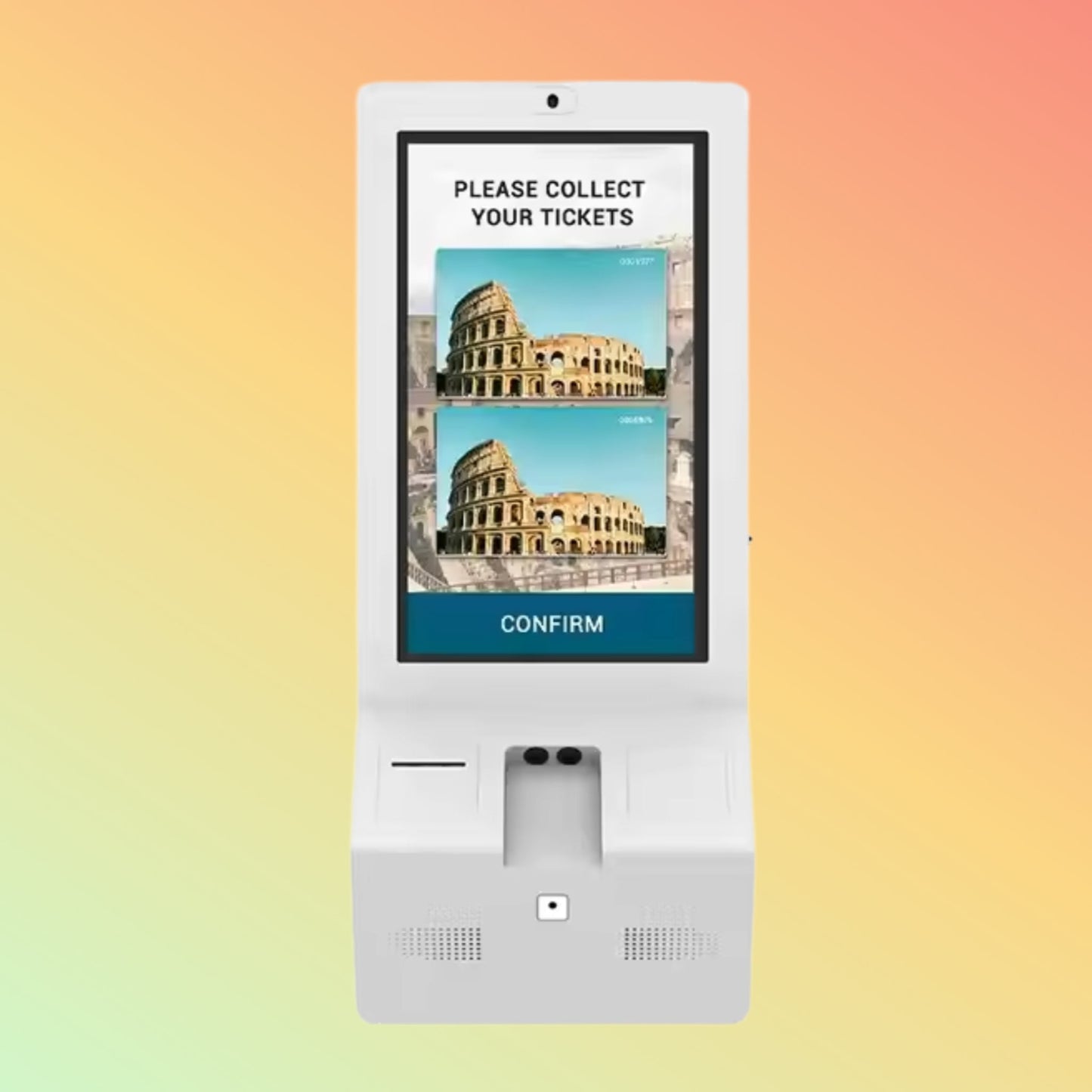 MAKEN Wall Mount Touch Interactive Payment Machine Terminal Automated Self Ticketing Kiosk - NEOTECH