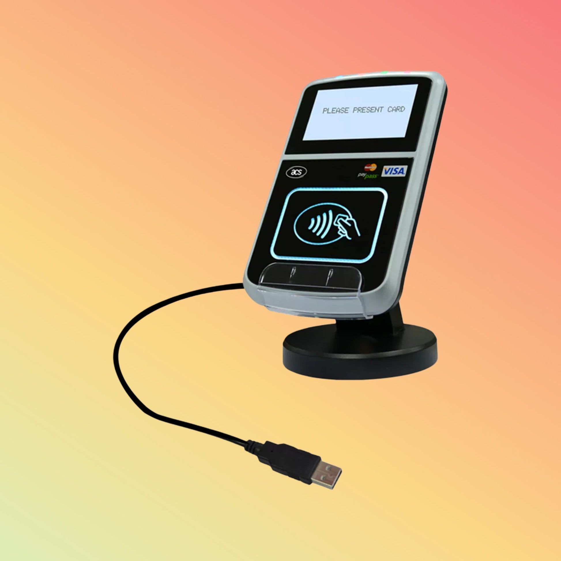 Mastercard Visa EMV ISO14443 Contactless Card Reader ACR123U - NEOTECH