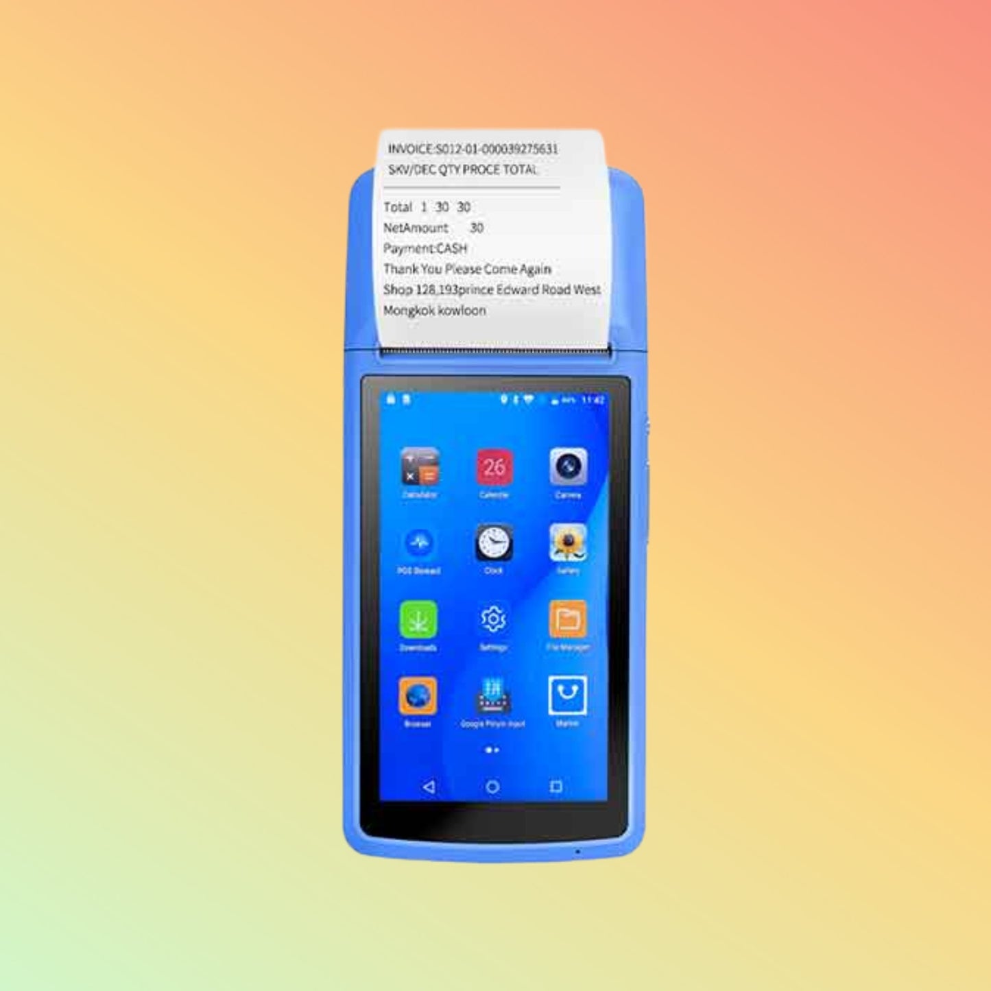 Milestone MHT - M1 Android POS terminal - NEOTECH