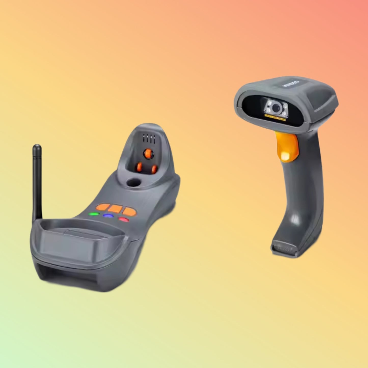 Mindeo CS3290 2D QR Cordless Image Barcode Scanner - NEOTECH