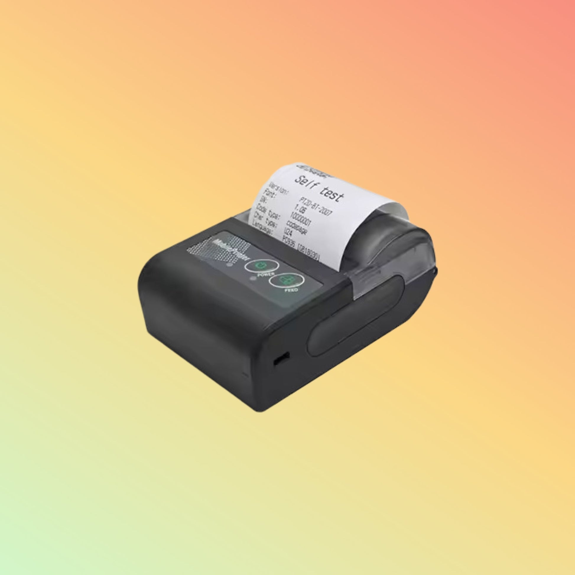 Mini 58 mm Bluetooth Portable Thermal Printer Connecting Ipad to Printer - NEOTECH