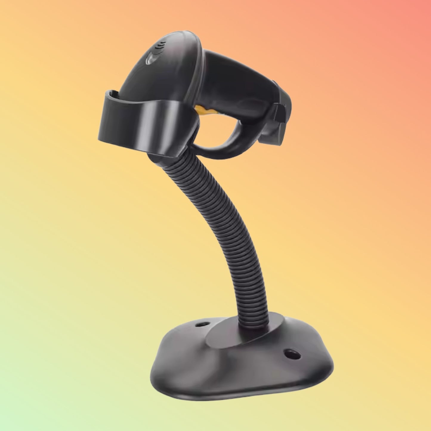 MiNJCODE MJ2809AT 1D Laser Wired USB Hand - free Scanner Stand Laser Barcode Scanner - NEOTECH