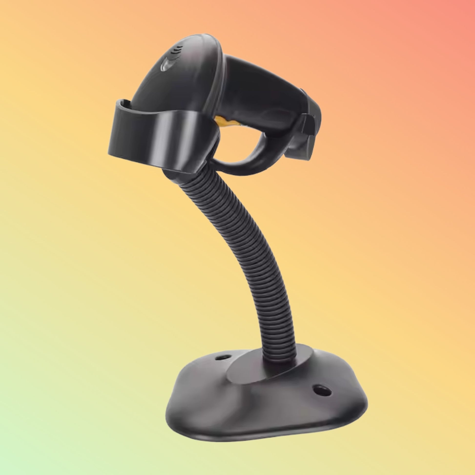 MiNJCODE MJ2809AT 1D Laser Wired USB Hand - free Scanner Stand Laser Barcode Scanner - NEOTECH