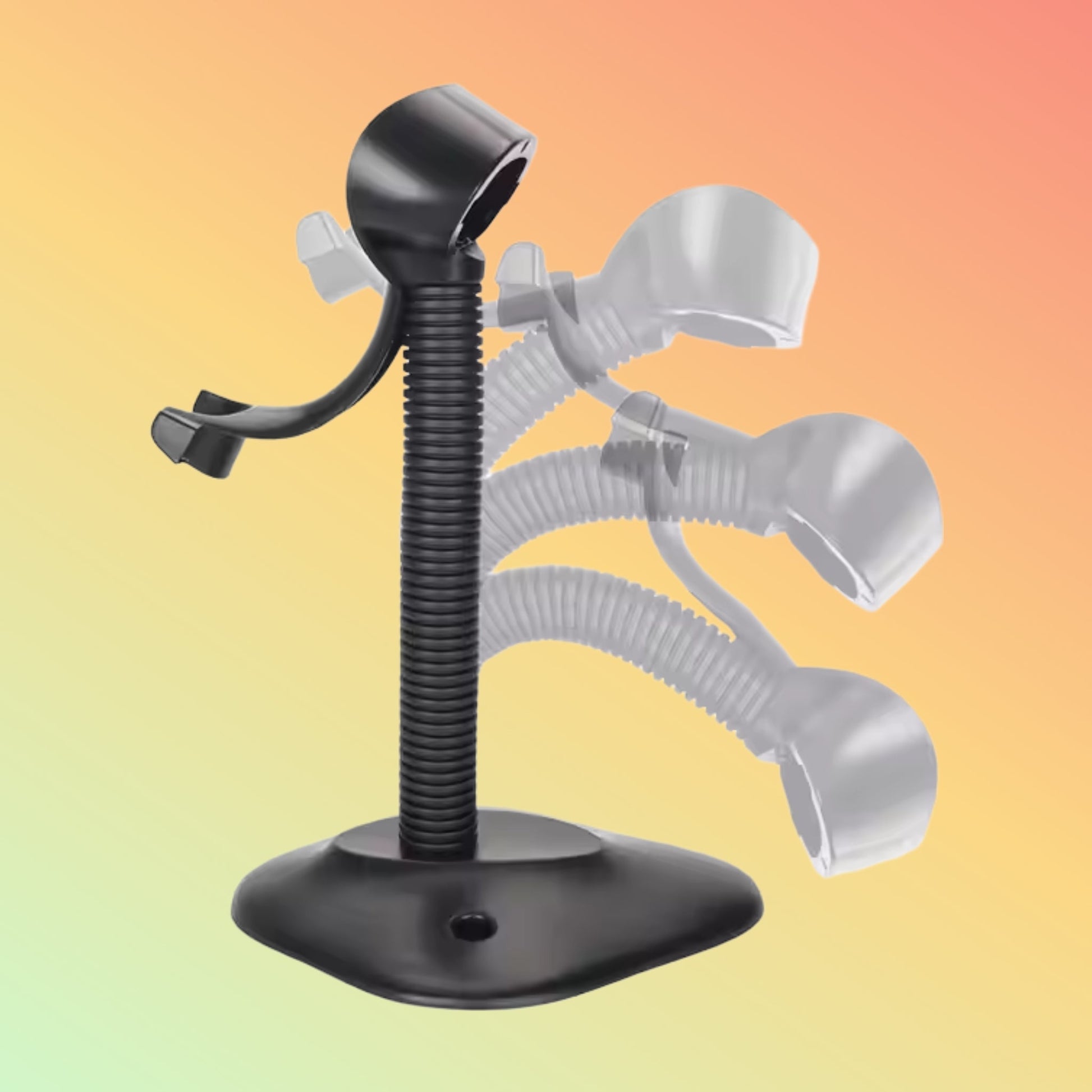 MiNJCODE MJ2809AT 1D Laser Wired USB Hand - free Scanner Stand Laser Barcode Scanner - NEOTECH