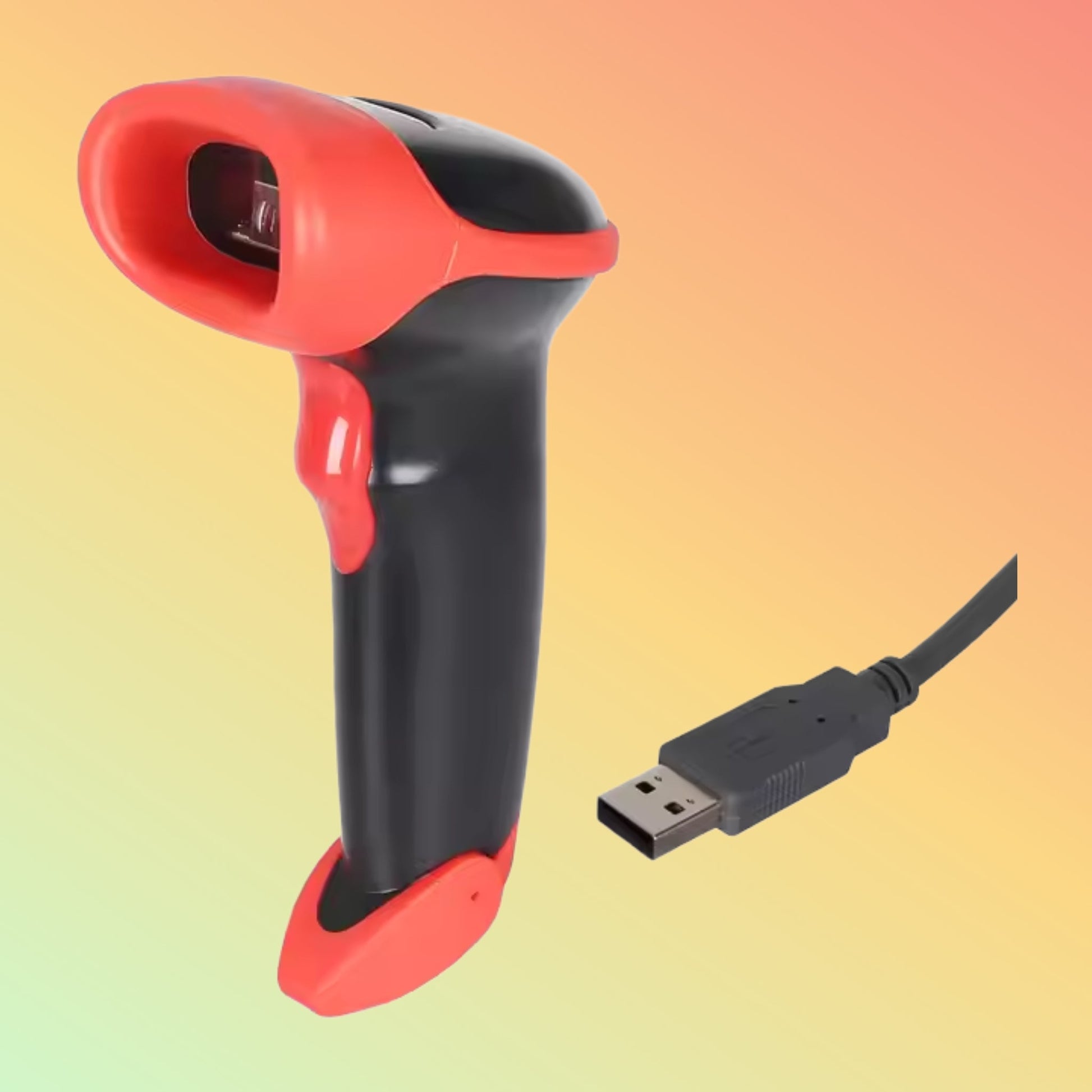MiNJCODE MJ2816 Handheld 1D CCD Wired Barcode Scanner Code Reader - NEOTECH