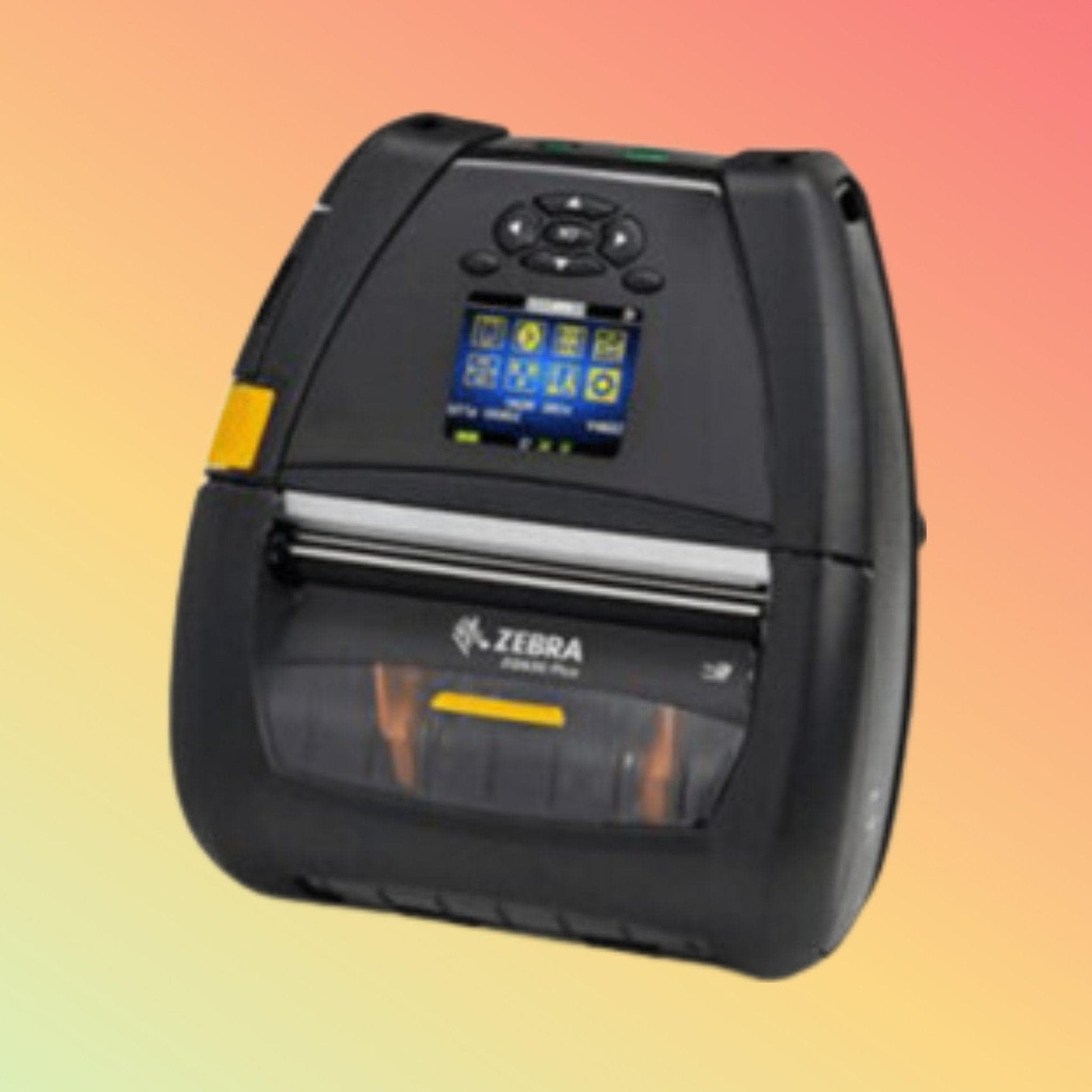 "Zebra ZQ620 mobile printer in a healthcare environment printing patient wristbands"