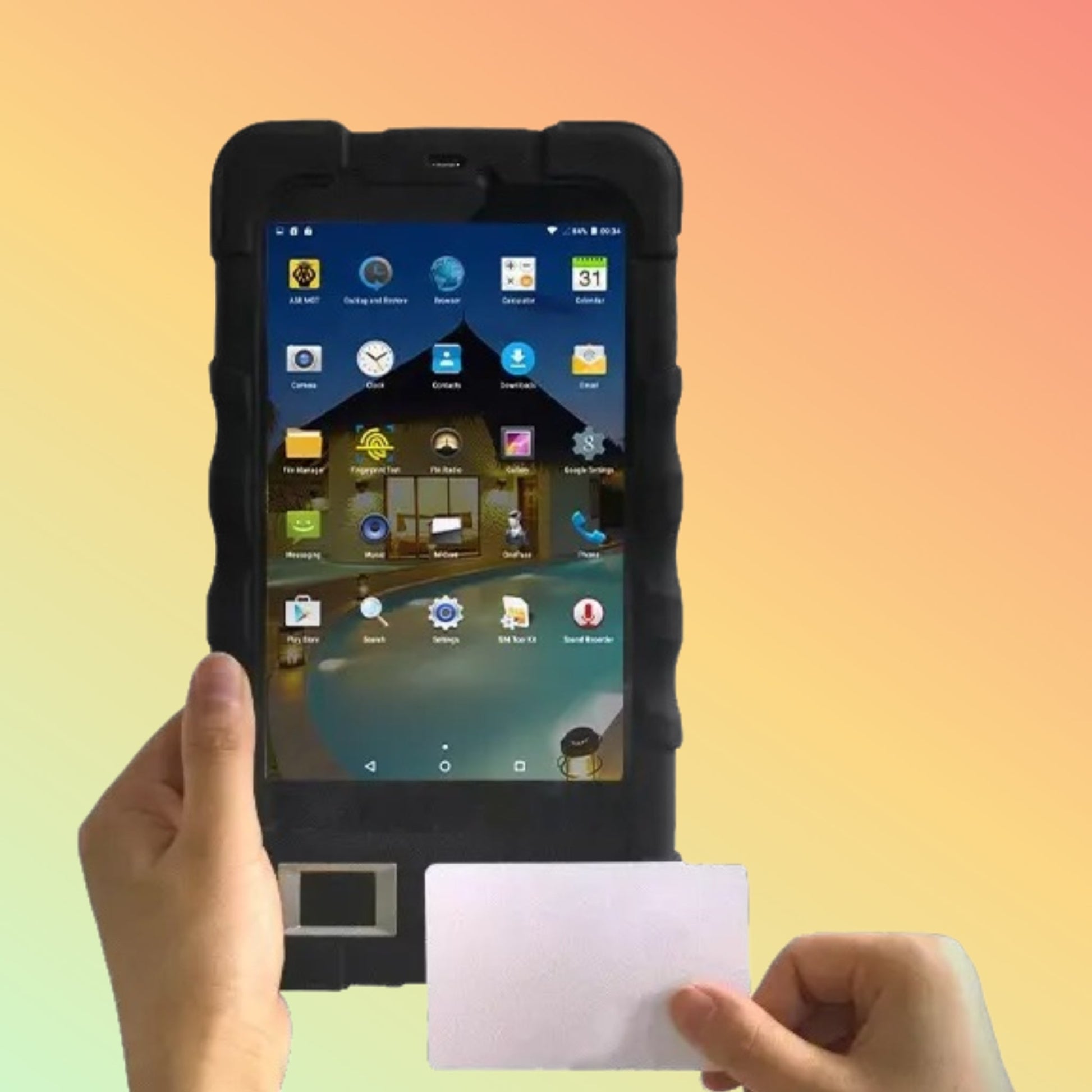 NEO FP007 Biometric Tablet │ 7” Android 11 4G - NEOTECH
