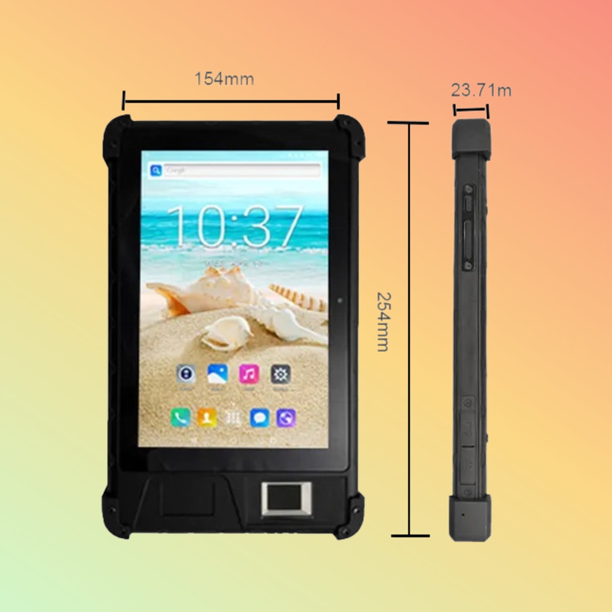 NEO FP008 Biometric Android Tablet | RFID, Face & Fingerprint - NEOTECH