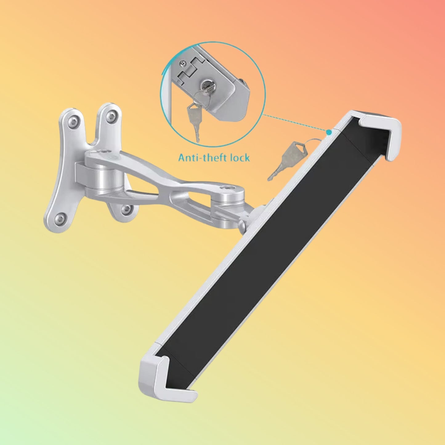 NEO - H85A+C120 Wall Mount Bracket Stand for Tablet 7–11" - NEOTECH