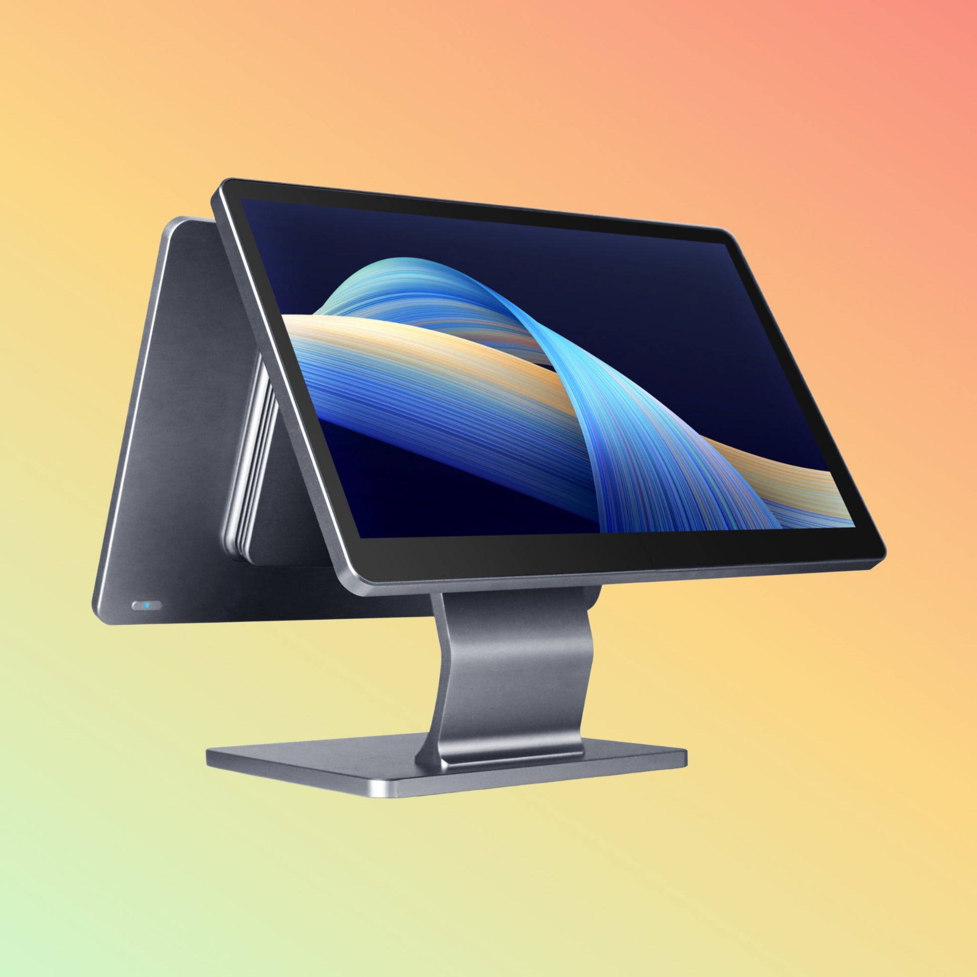 NEO Wings Ultra-Thin 10 mm POS front view – aluminum design Windows 11 Pro UAE