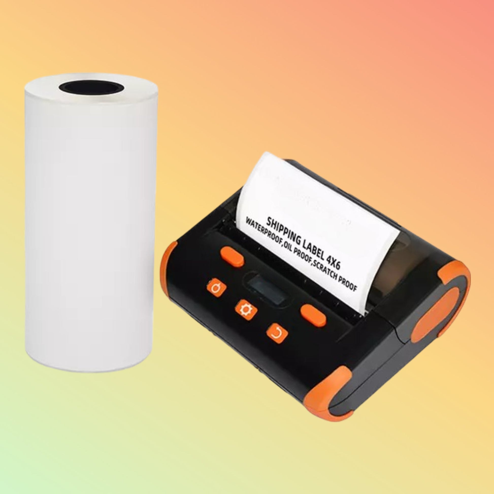 NEOPOS NP - RP04 4" Portable Label Printer USB+BT - NEOTECH