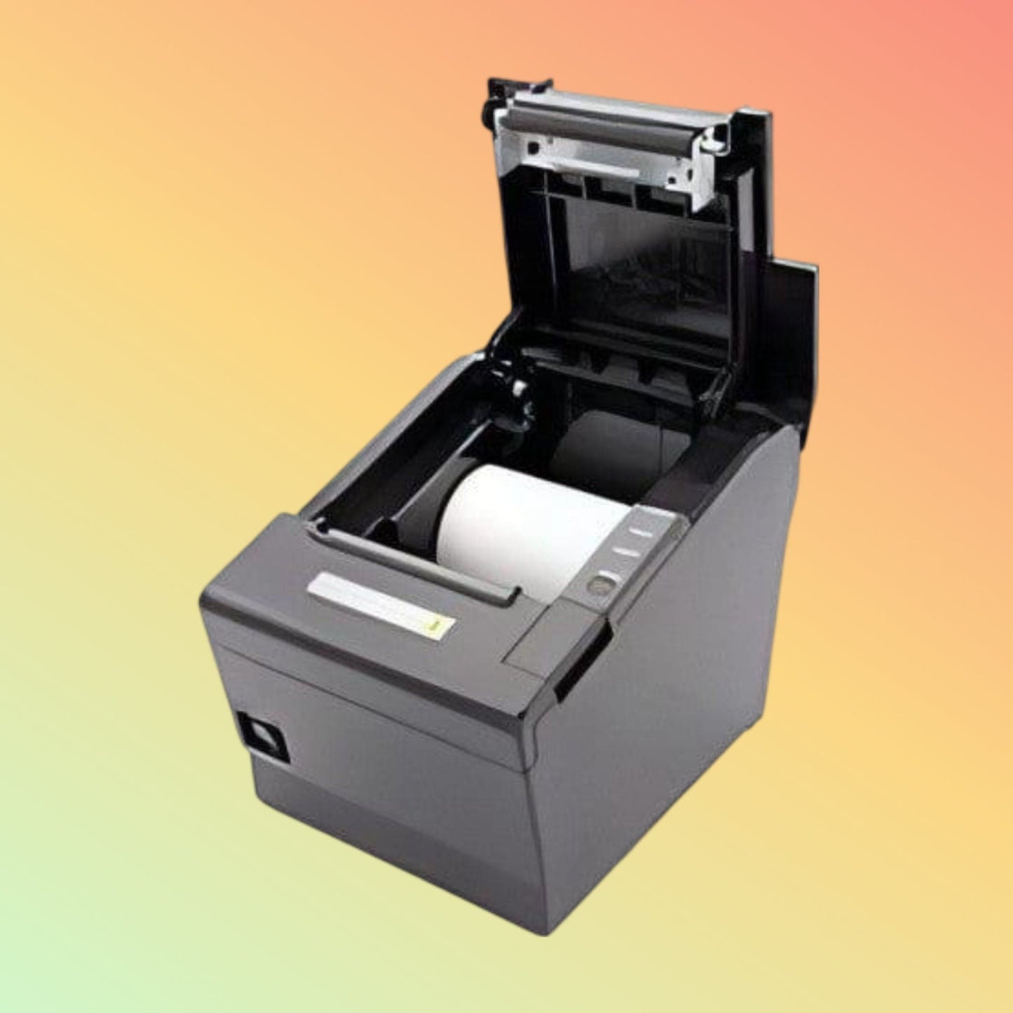 "Postech PT-R88VI durable receipt printer with multilingual support, designed for efficient retail and hospitality use."