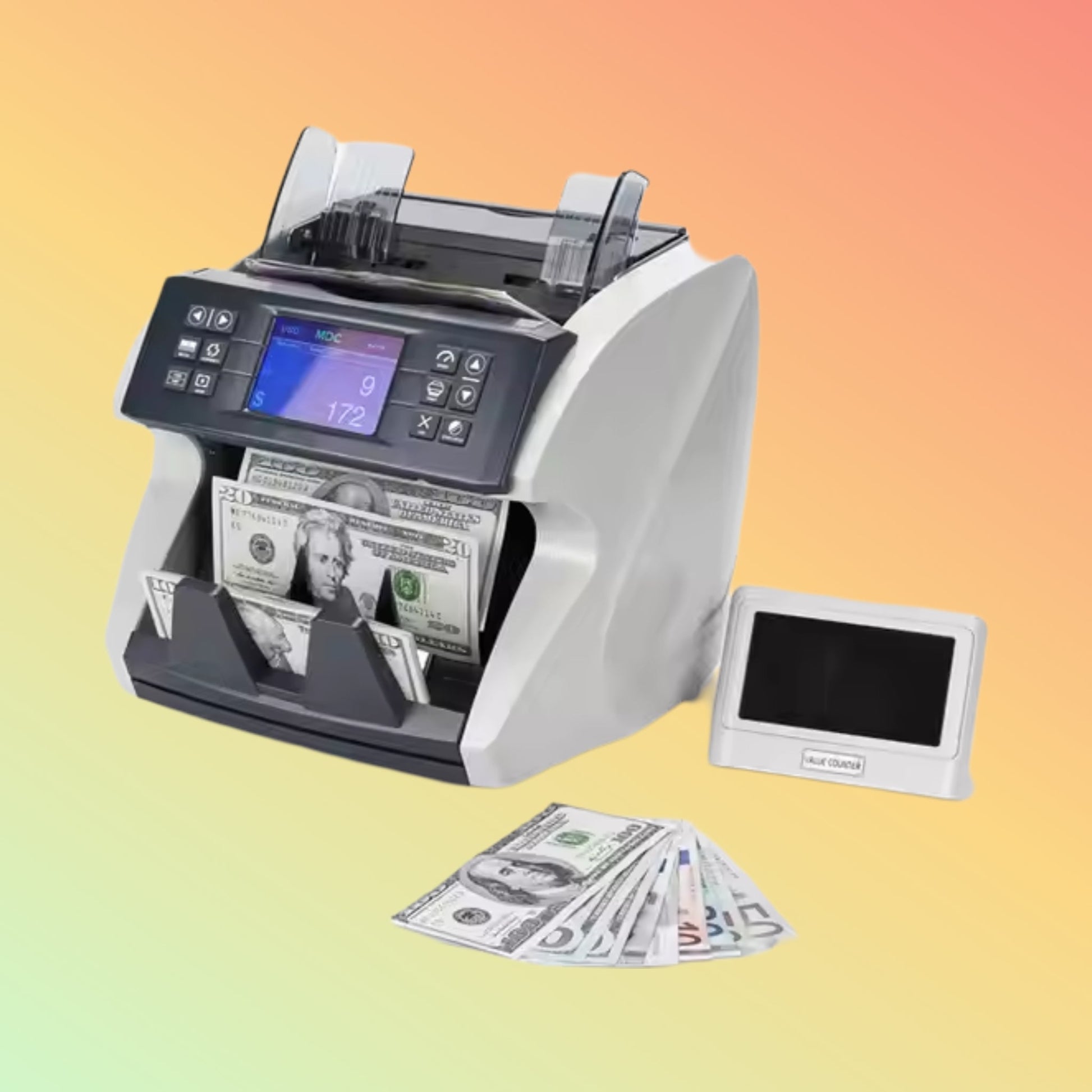 Numan SH - 07C Small Auto Bill Counter with MG Detection & 4.3" TFT - NEOTECH