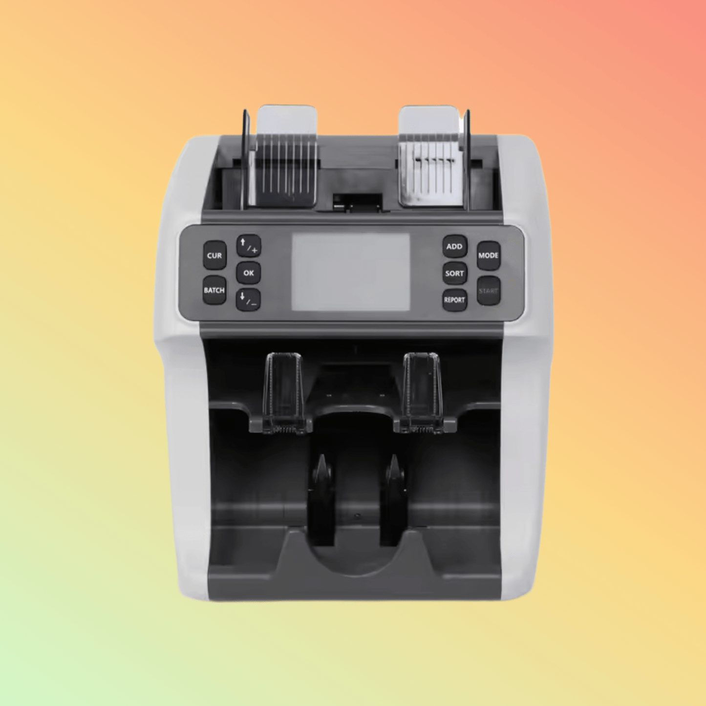Numen Dual pocket banknote money cash mix value counting sorting machine SH - 08C - NEOTECH