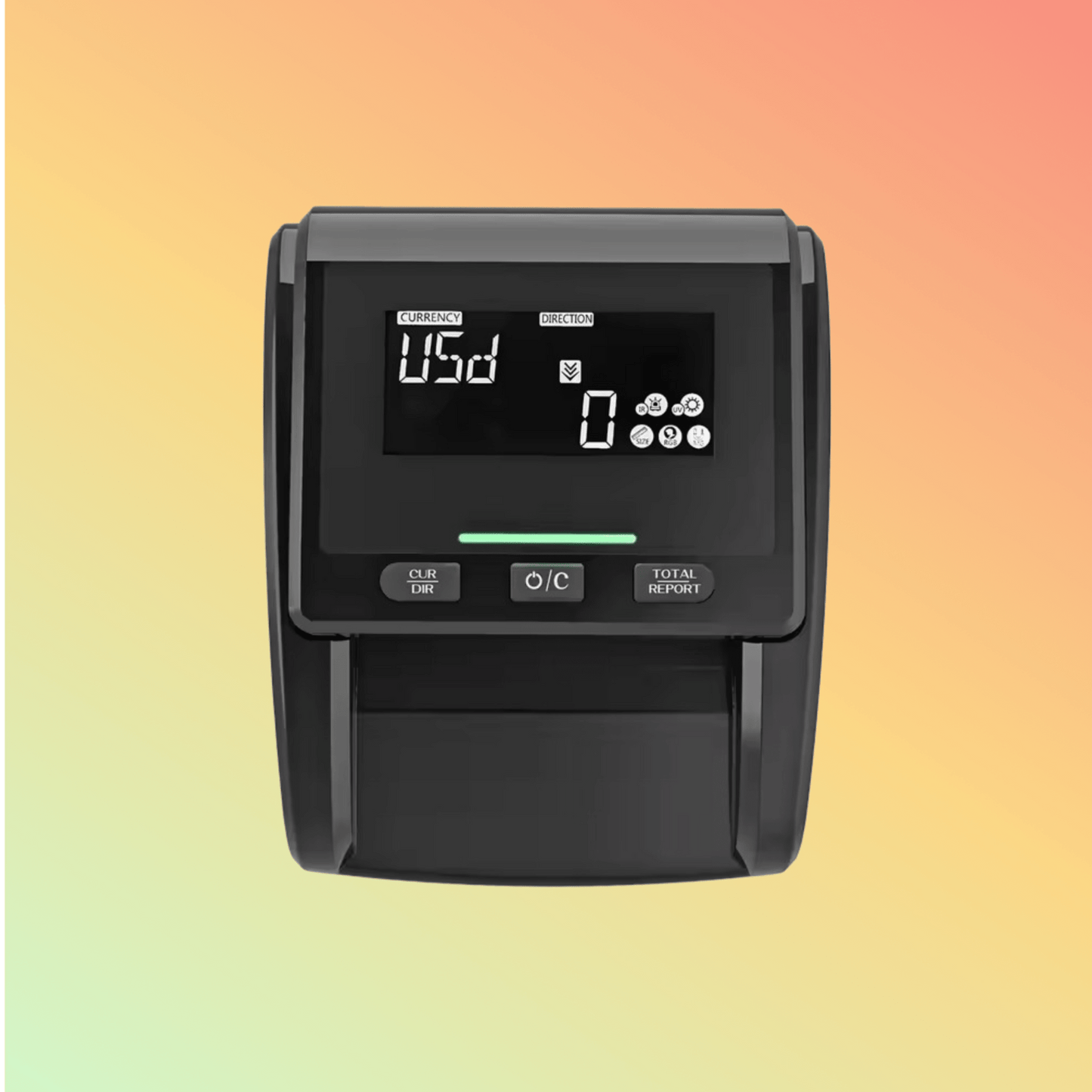 NUMEN intelligent electronic mini portable money counter and detector - NEOTECH