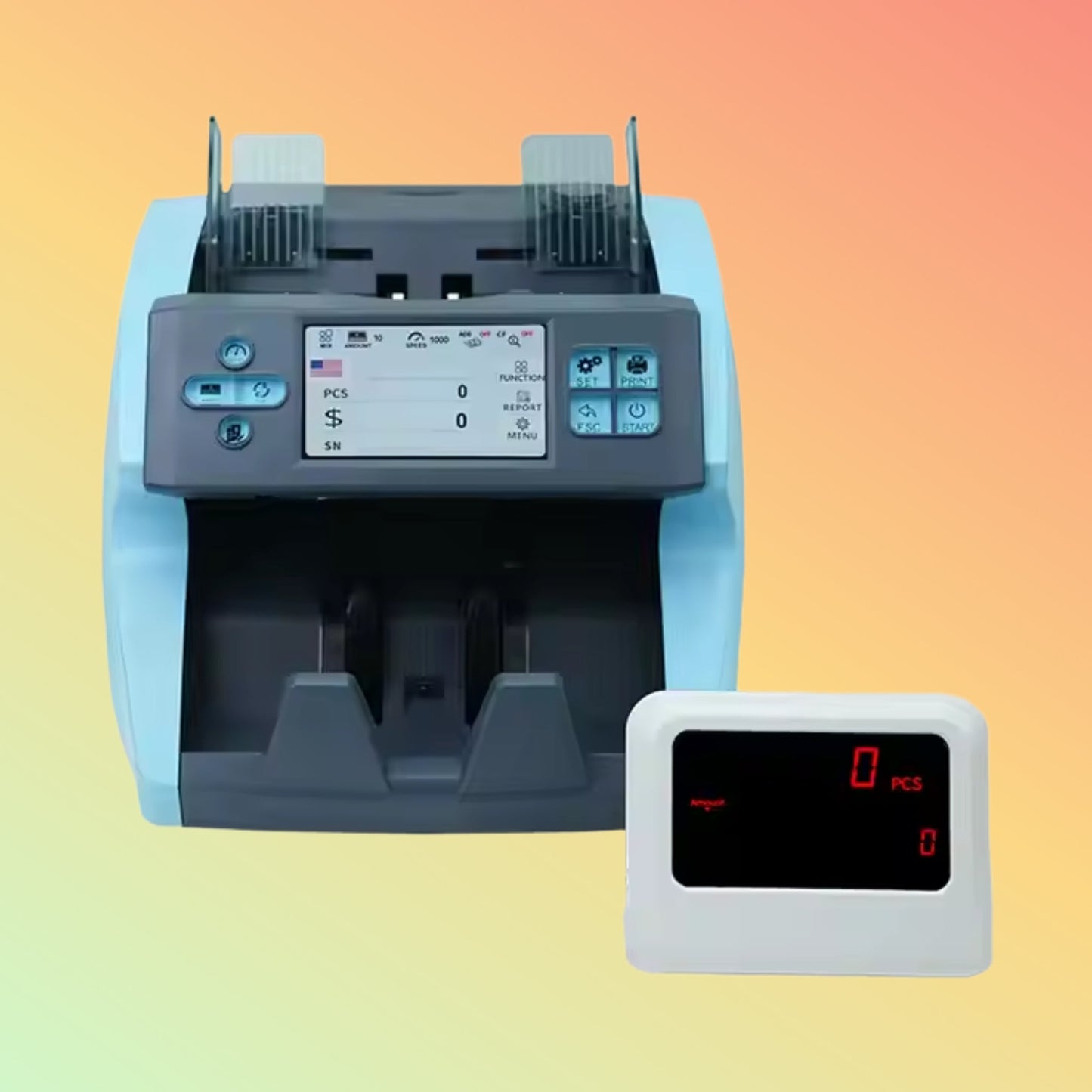 NUMEN SH - 06P High - Quality Bill Counter with 4.3" TFT Touch Screen - NEOTECH