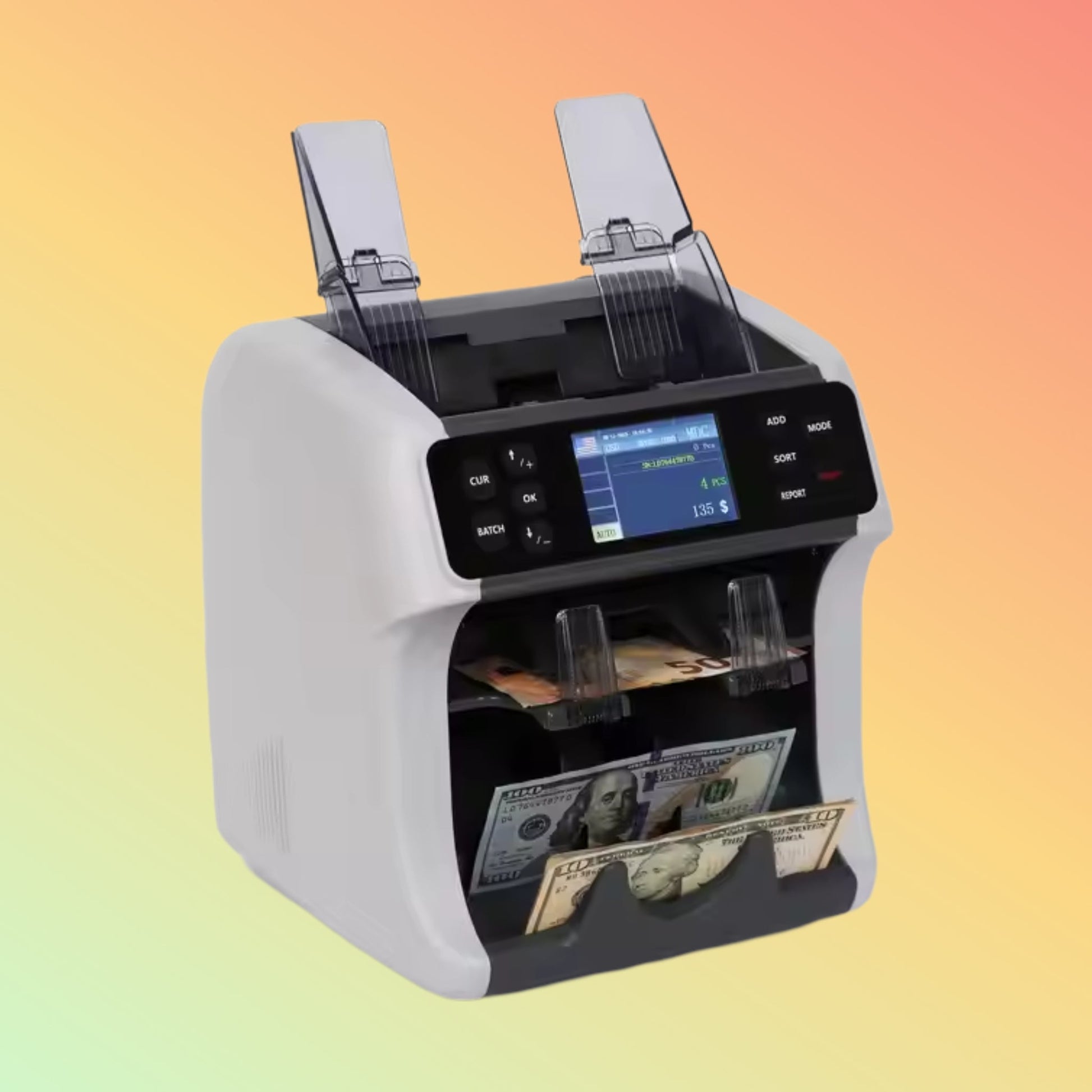 NUMEN SH - 07C CIS Mini Cash Counting Machine – Quality Mixed Denomination Money Counter - NEOTECH