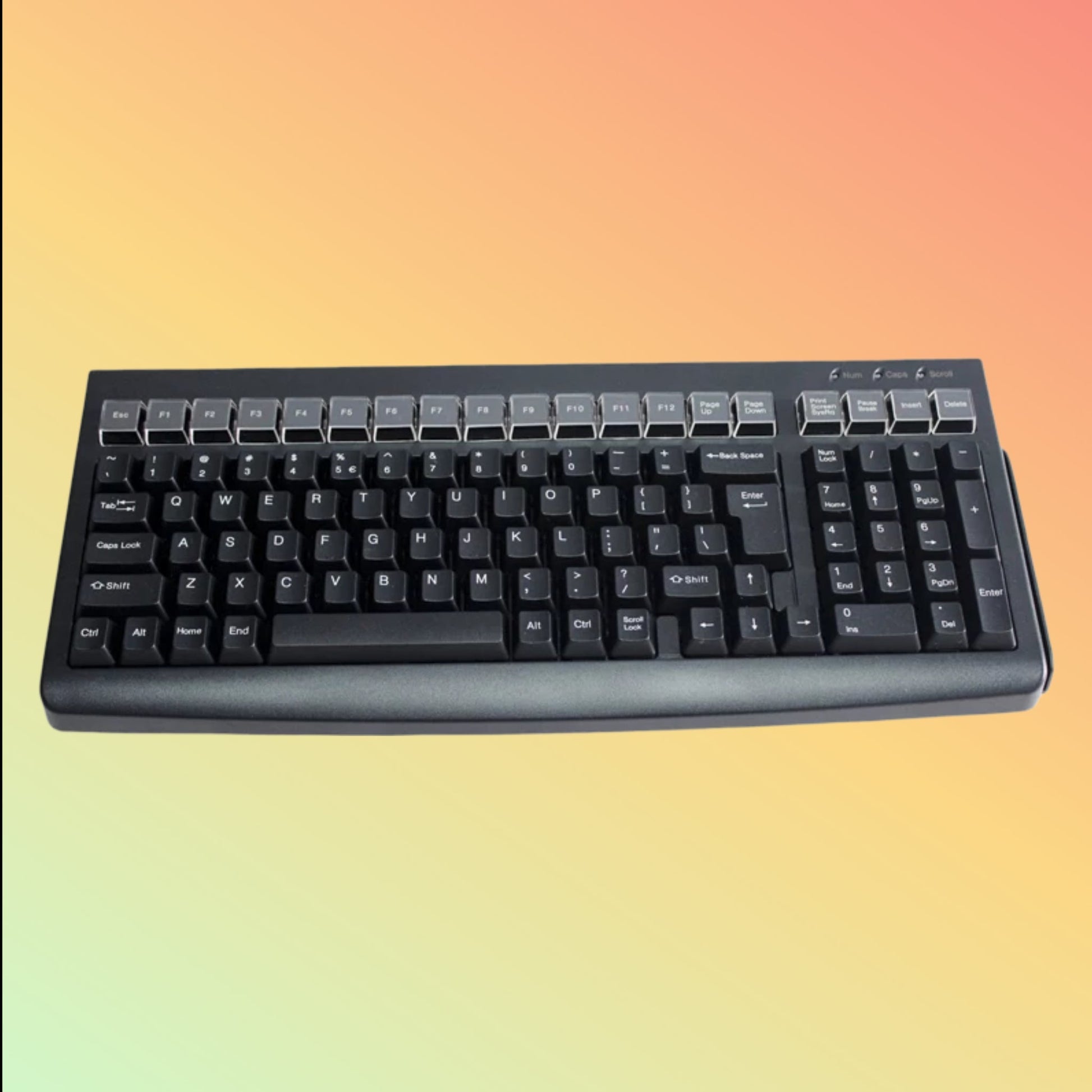 Ocom (KB101) 101 Keys Keyboard with Optional Magnetic Card Reader - NEOTECH