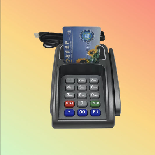 Ocom (KB887) 15 Keys Pinpad With LCD and Optional Card Reader - NEOTECH