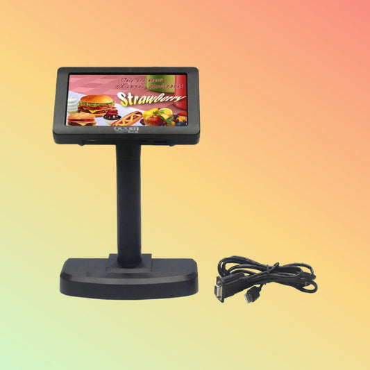 Ocom (LED702) 7" LED Customer Display with VGA port - NEOTECH