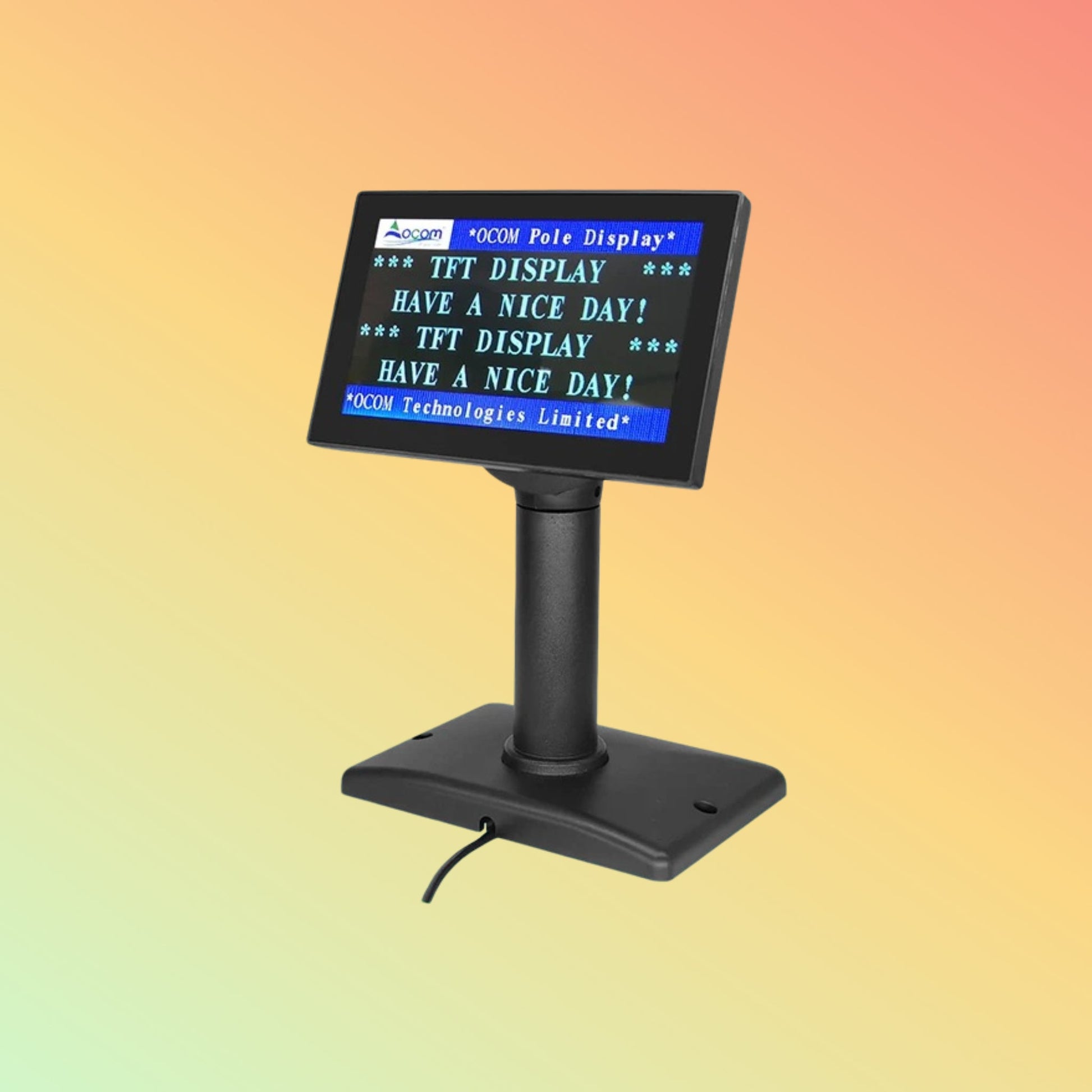 Ocom (OCPD - LCD500) 5 Inch LCD POS Customer Display - NEOTECH