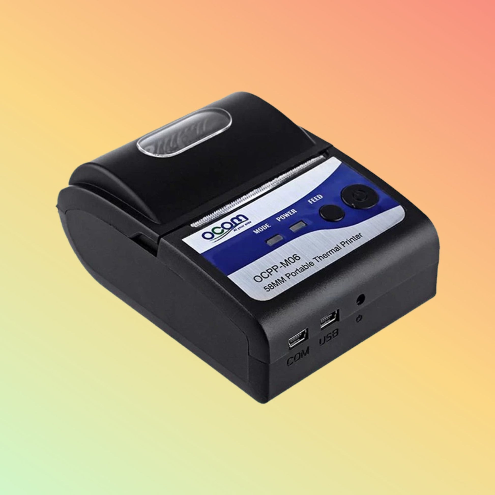 Ocom (OCPP - M06) 58mm Mini Portable Thermal Receipt Printer - NEOTECH