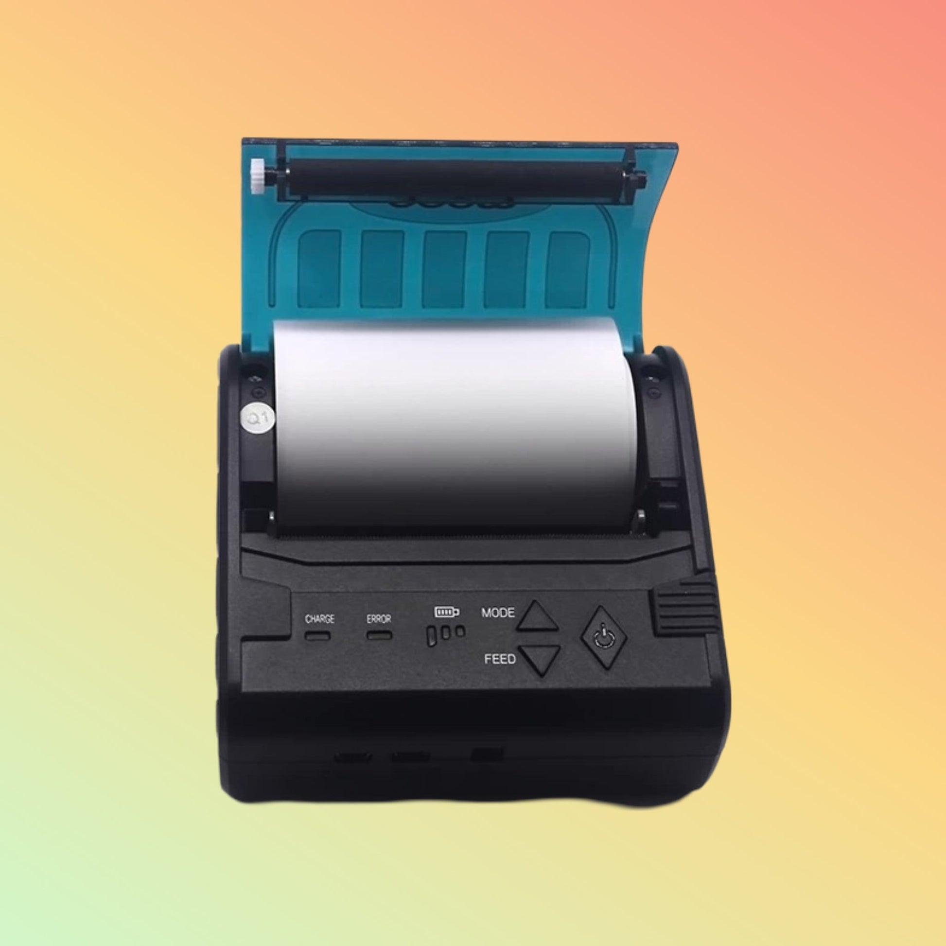 Ocom (OCPP - M086) 80mm Mini Portable Thermal Receipt Printer with Big Paper Roll - NEOTECH