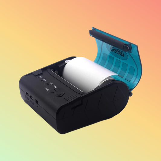 Ocom (OCPP - M086) 80mm Mini Portable Thermal Receipt Printer with Big Paper Roll - NEOTECH