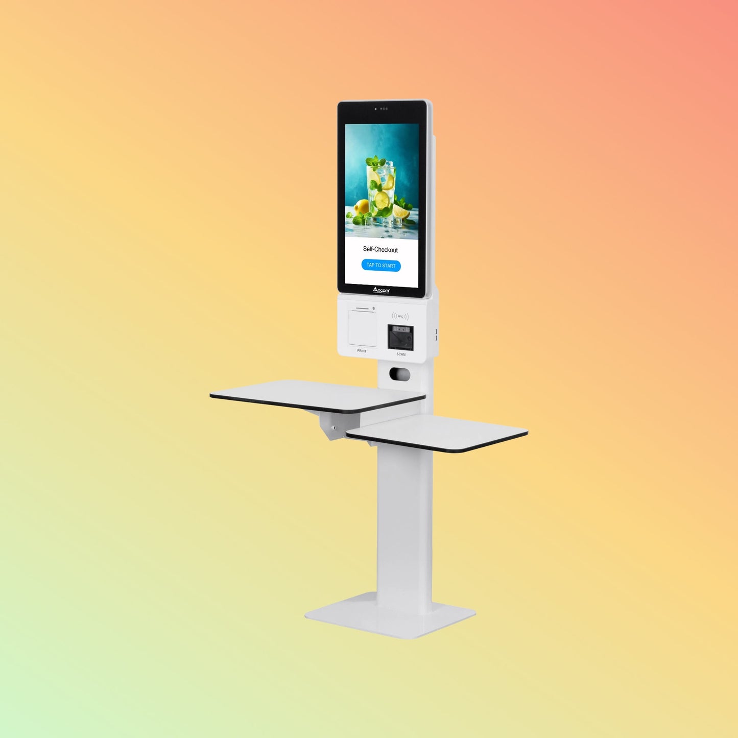 Ocom (POS - K004) 21.5 Inch Windows/Android All - in - one Touch Screen Self - Service POS System - NEOTECH