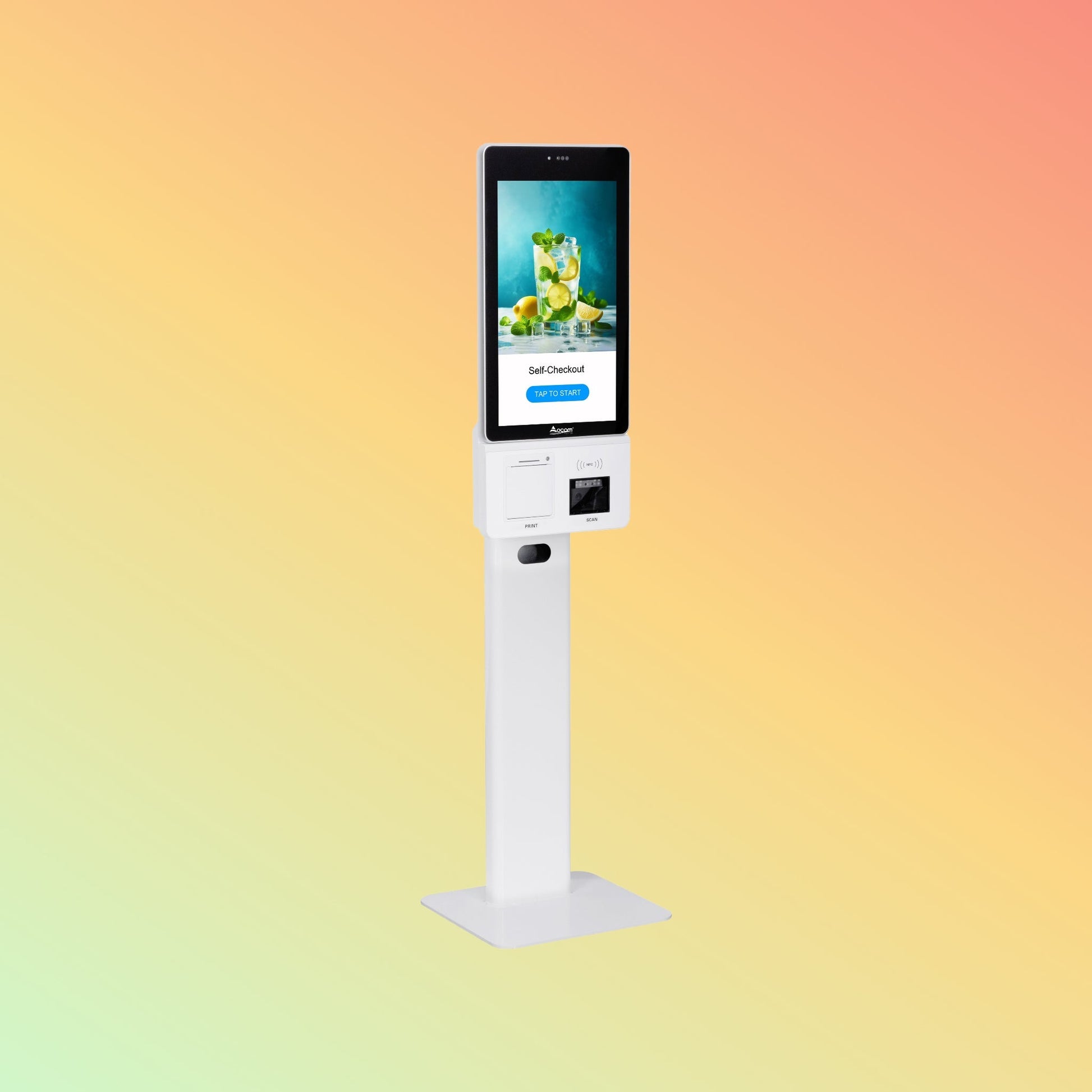Ocom (POS - K004) 21.5 Inch Windows/Android All - in - one Touch Screen Self - Service POS System - NEOTECH